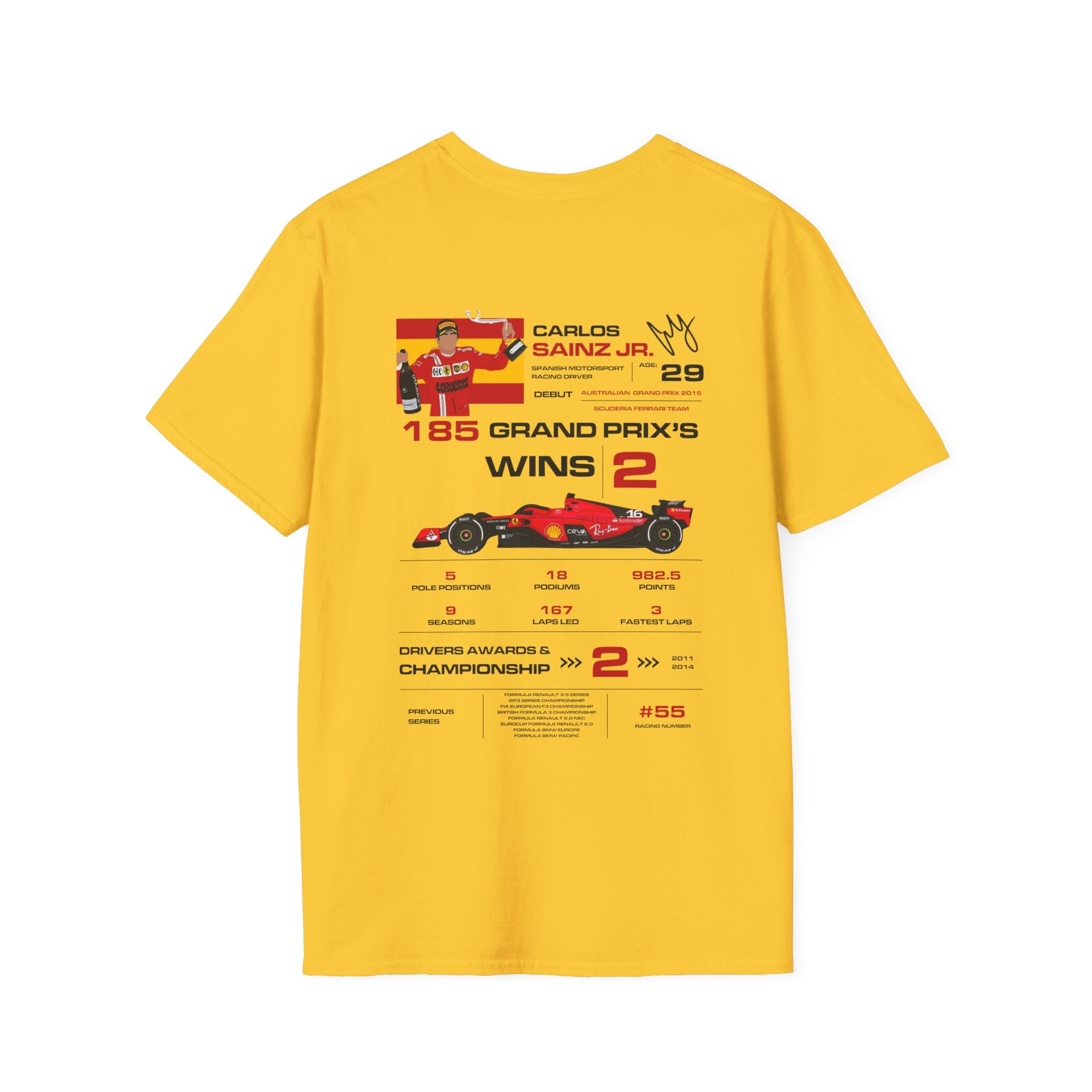 CARLOS SAINZ FORMULA ONE TEE