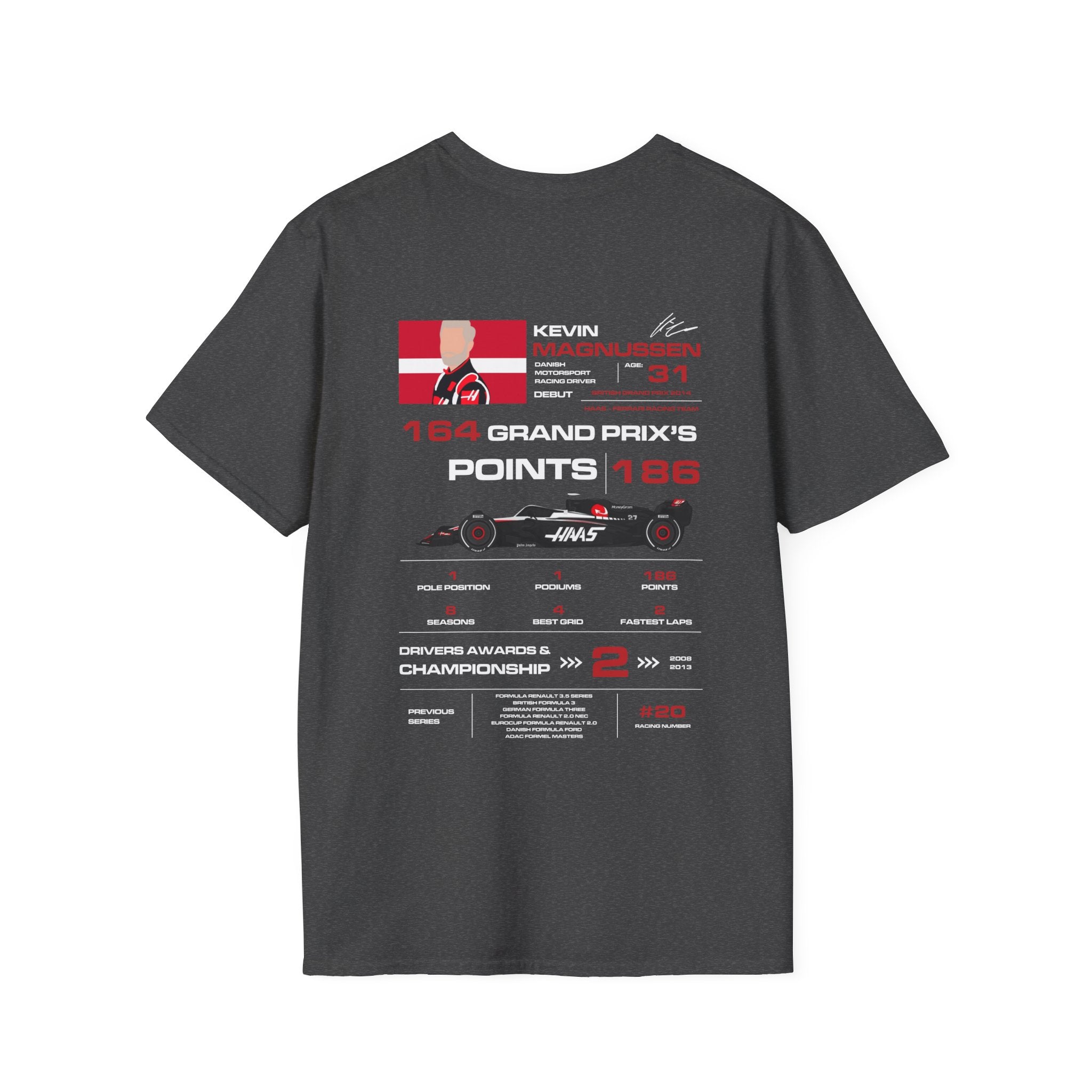 KEVIN MAGNUSSEN FORMULA ONE TEE