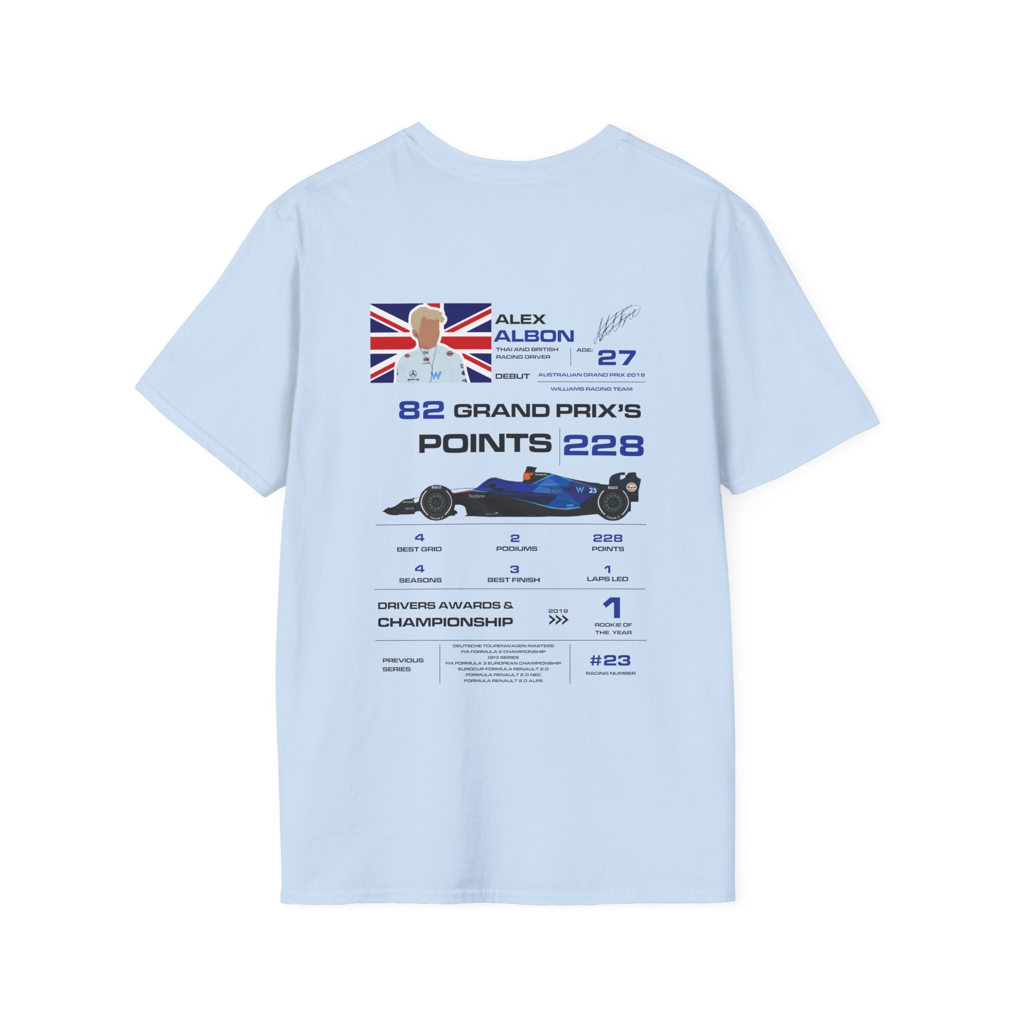 ALEX ALBON FORMULA ONE TEE