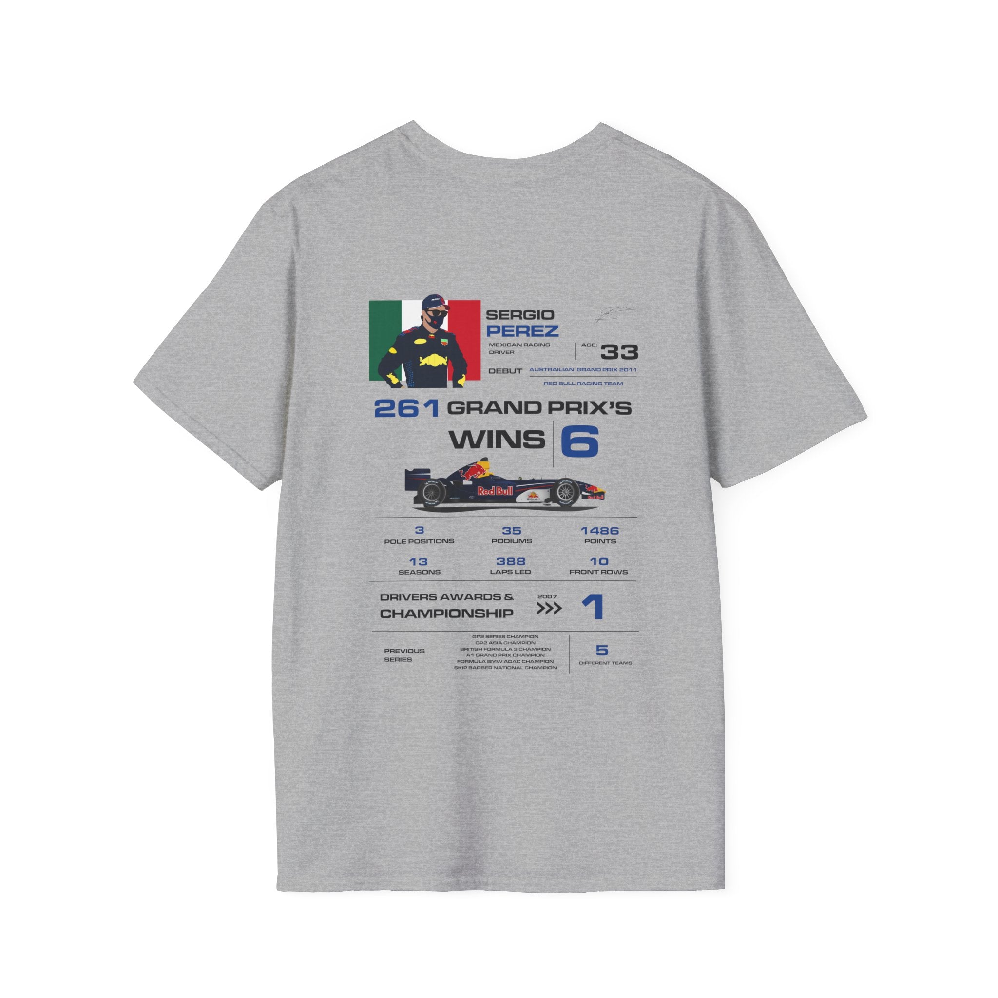 SERGIO PEREZ FORMULA ONE TEE