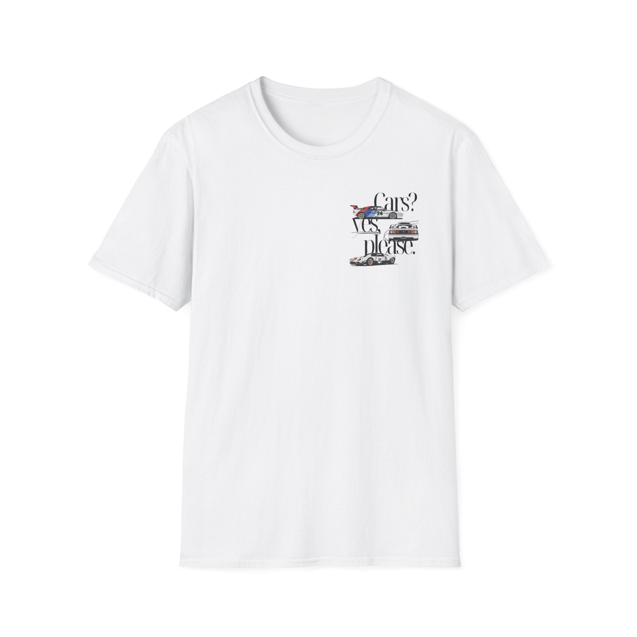 CARS - YES - PLEASE - RACING TEE