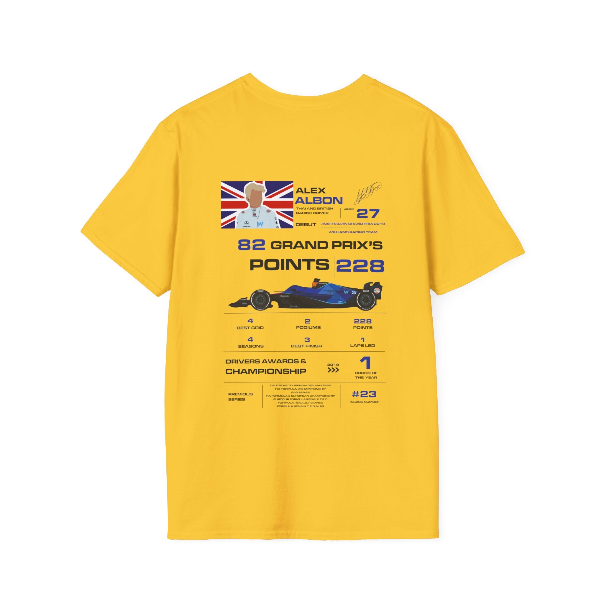 ALEX ALBON FORMULA ONE TEE