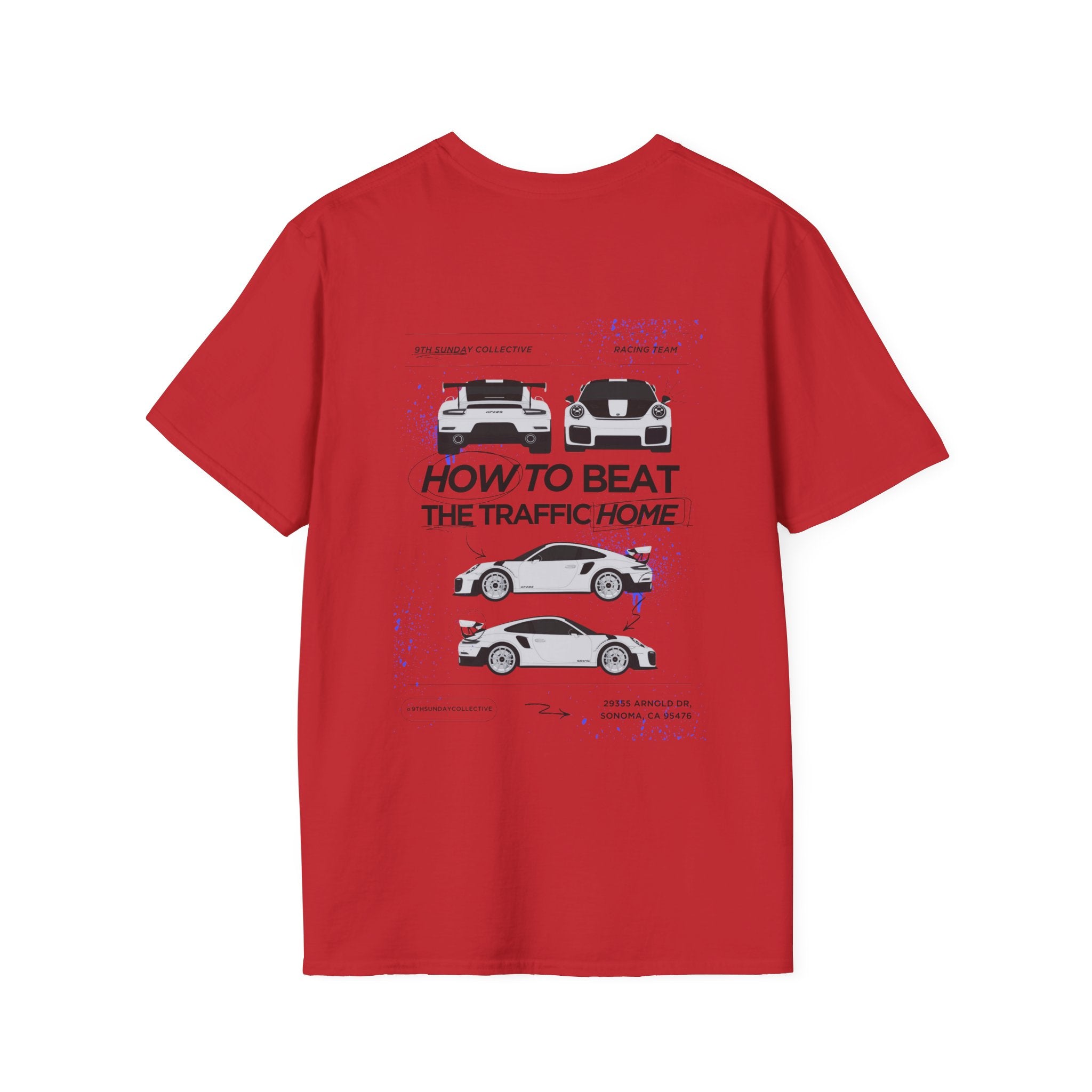 HOW TO BEAT THE TRAFFIC HOME TEE