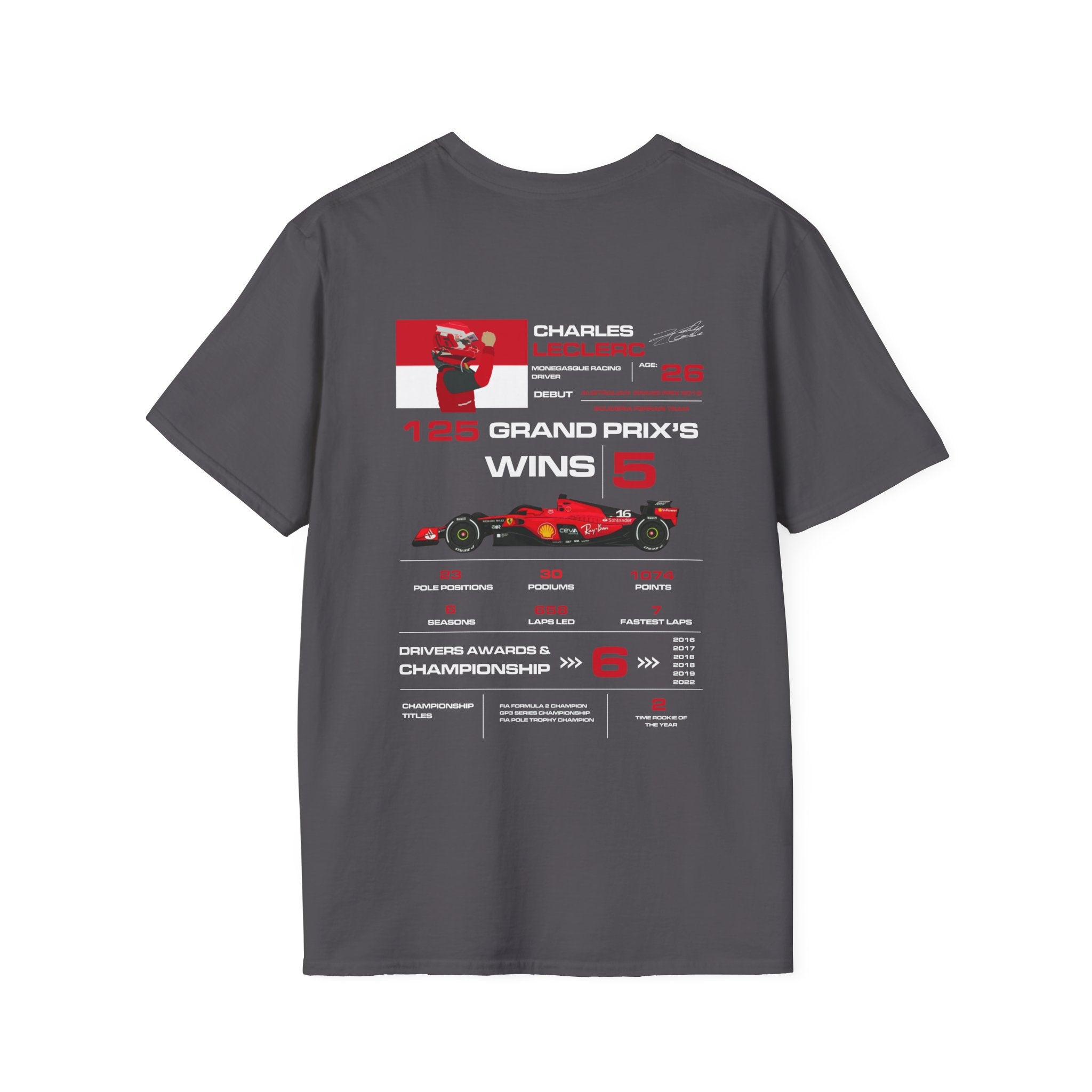 CHARLES LECLERC FORMULA ONE TEE