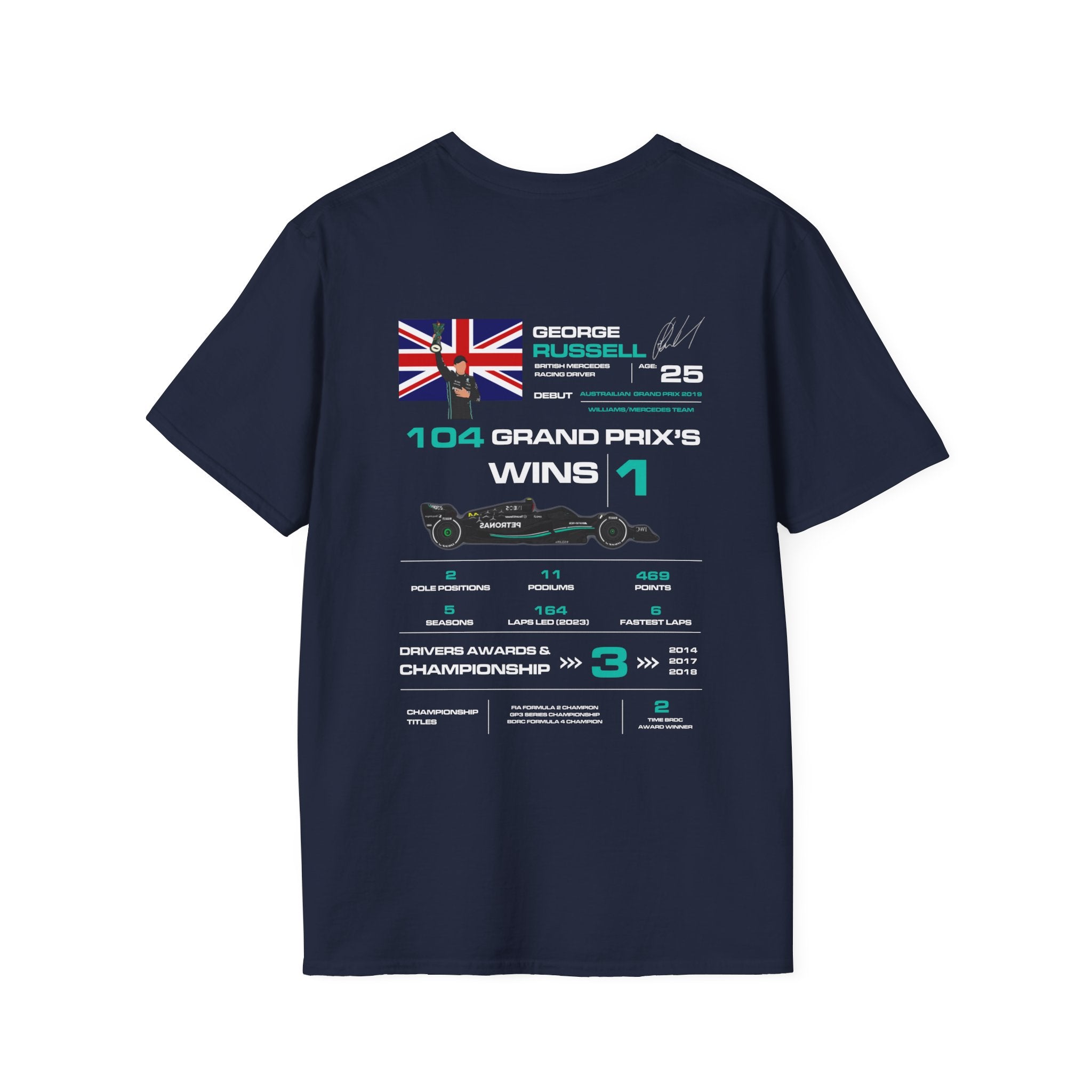 GEORGE RUSSELL FORMULA ONE TEE