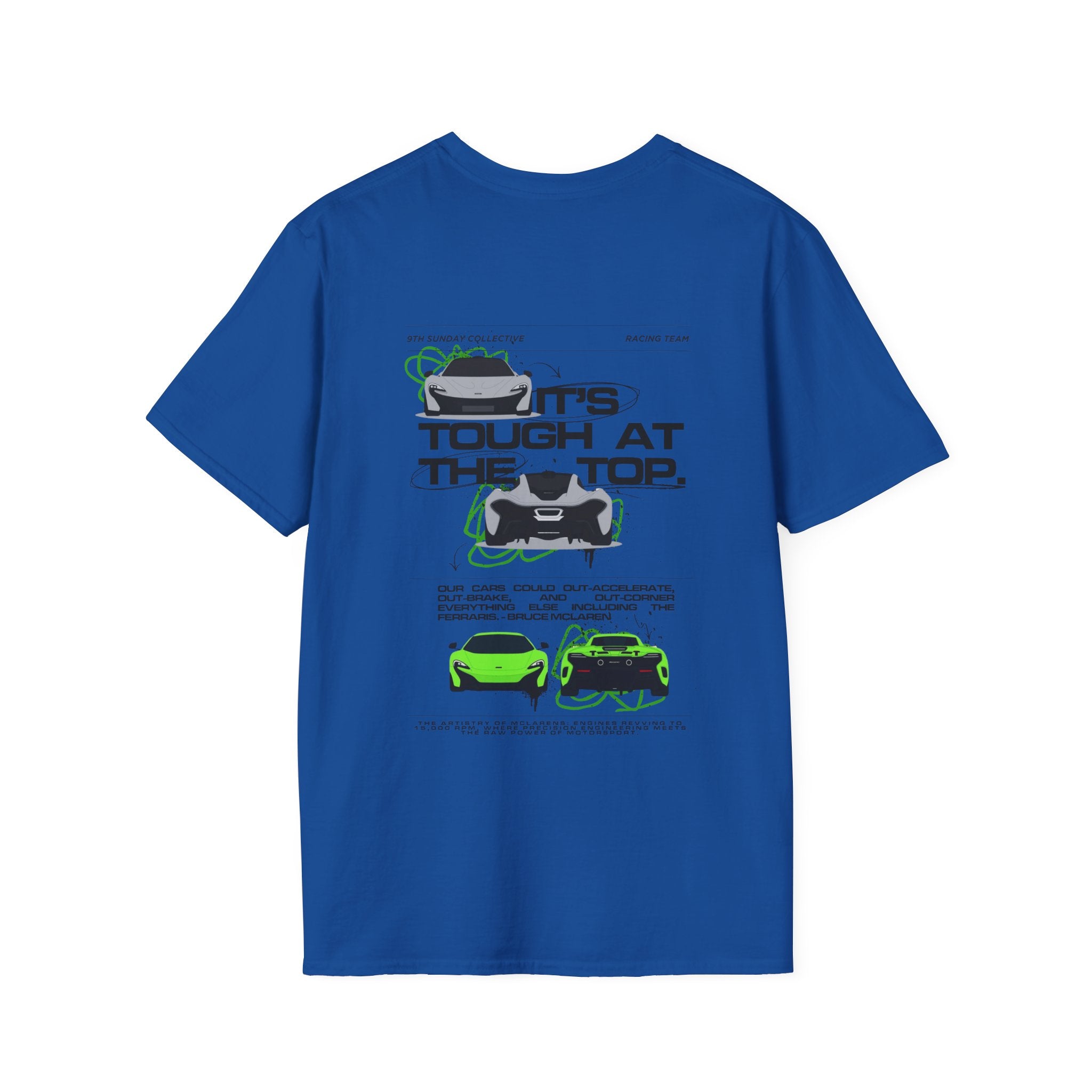 ITS TOUGH AT THE TOP RACING TEE