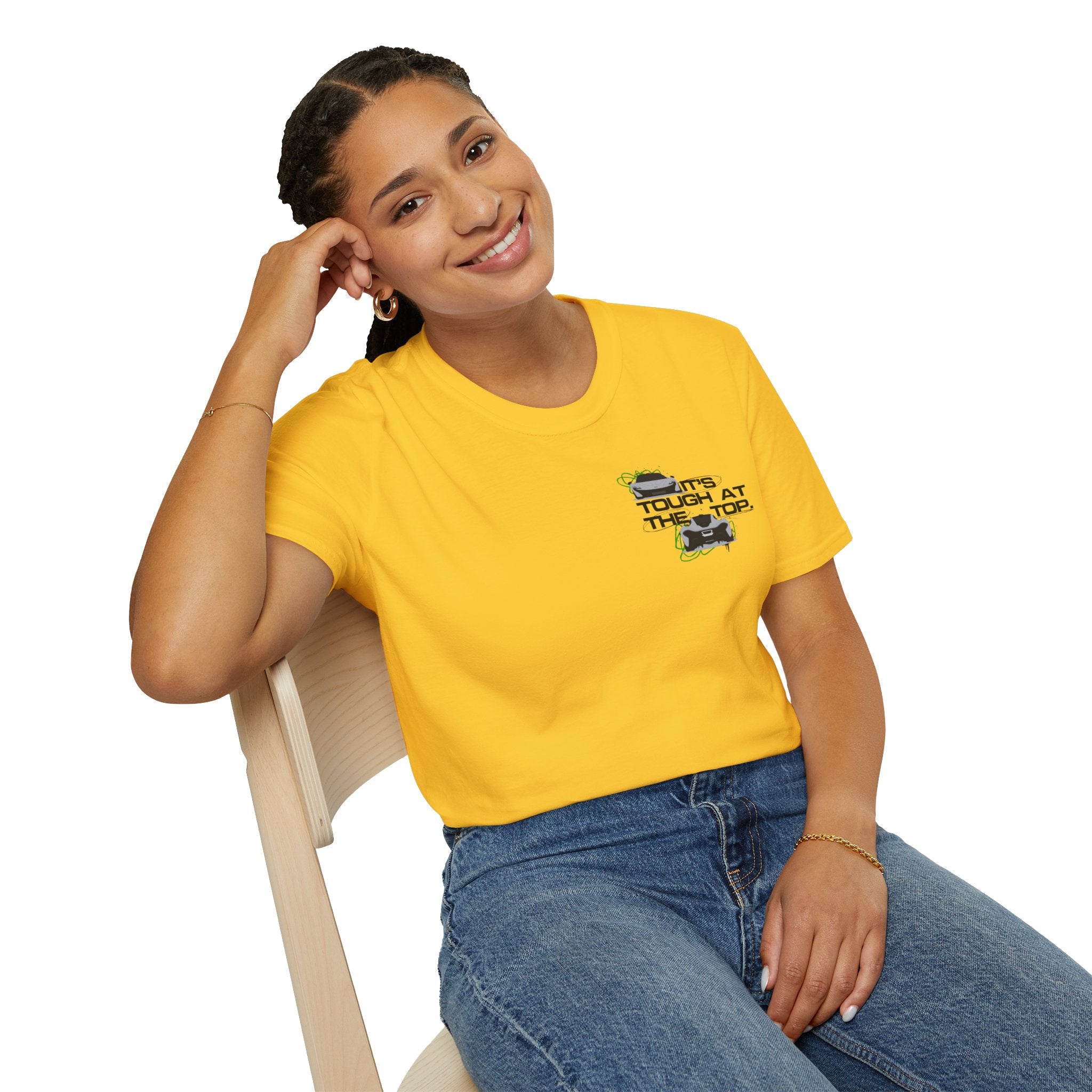 ITS TOUGH AT THE TOP RACING TEE