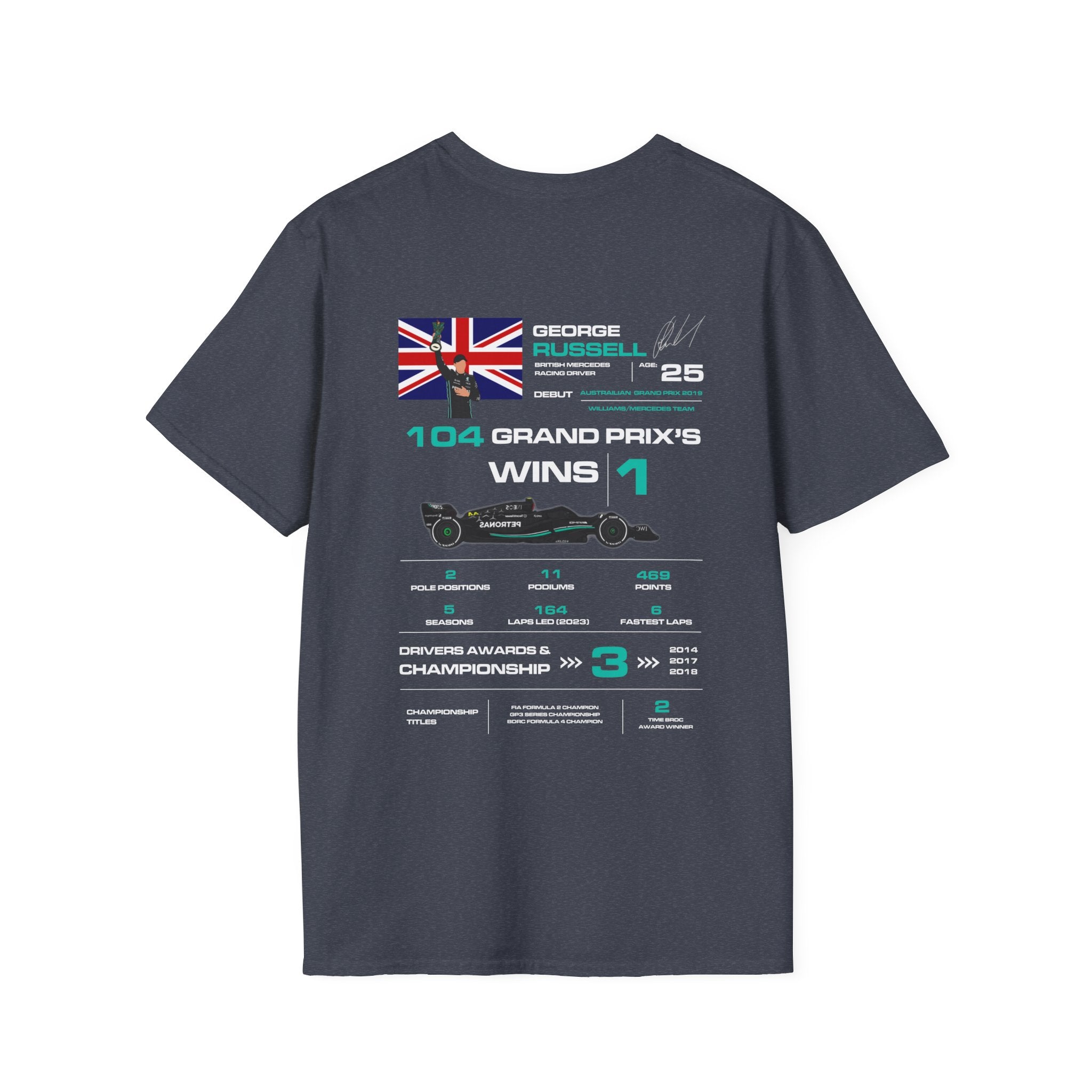 GEORGE RUSSELL FORMULA ONE TEE