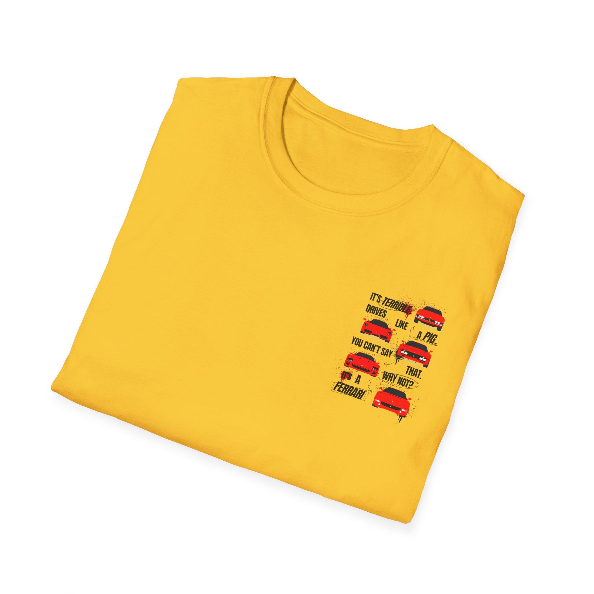 DRIVES LIKE A PIG RACING TEE