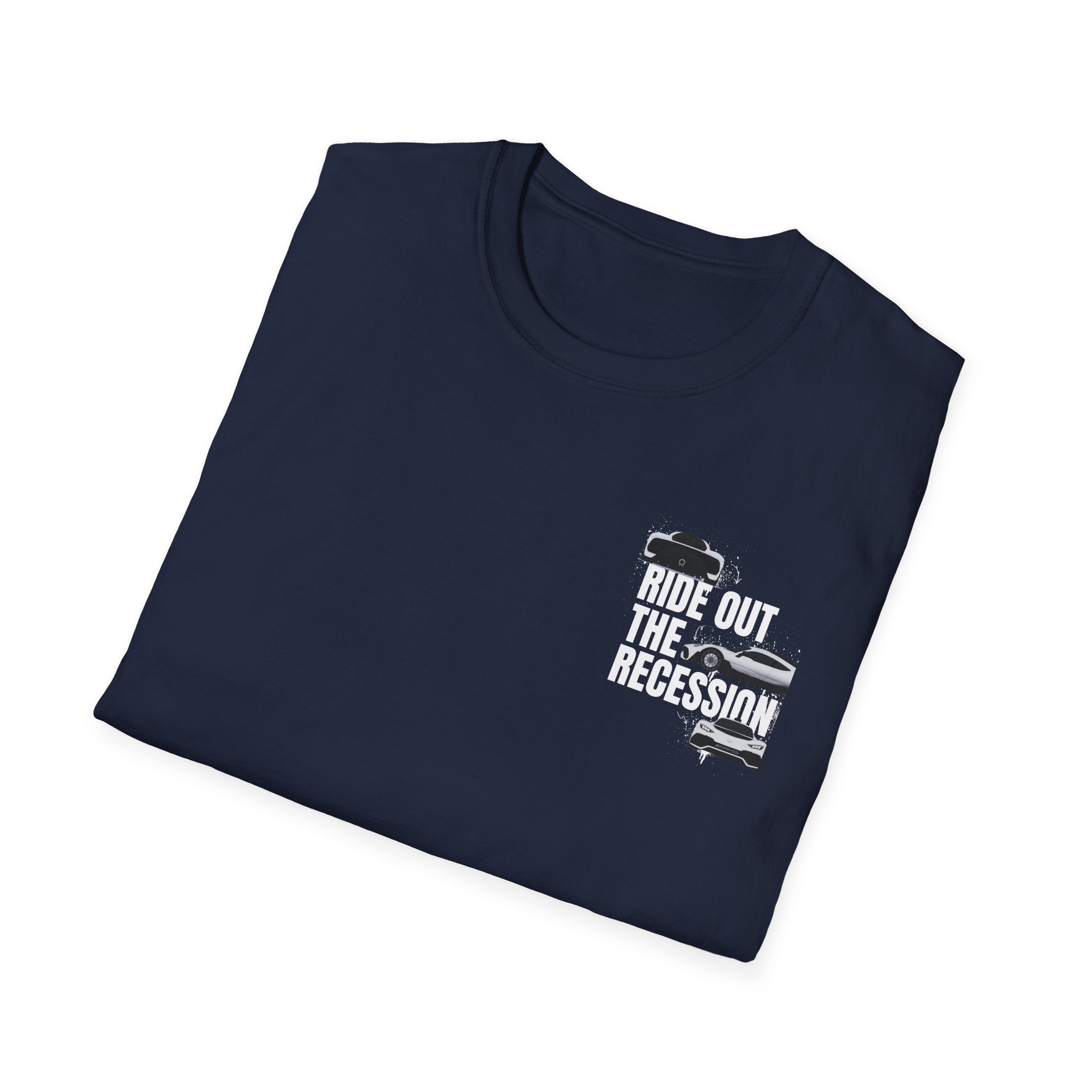RIDE OUT THE RECESSION RACING TEE