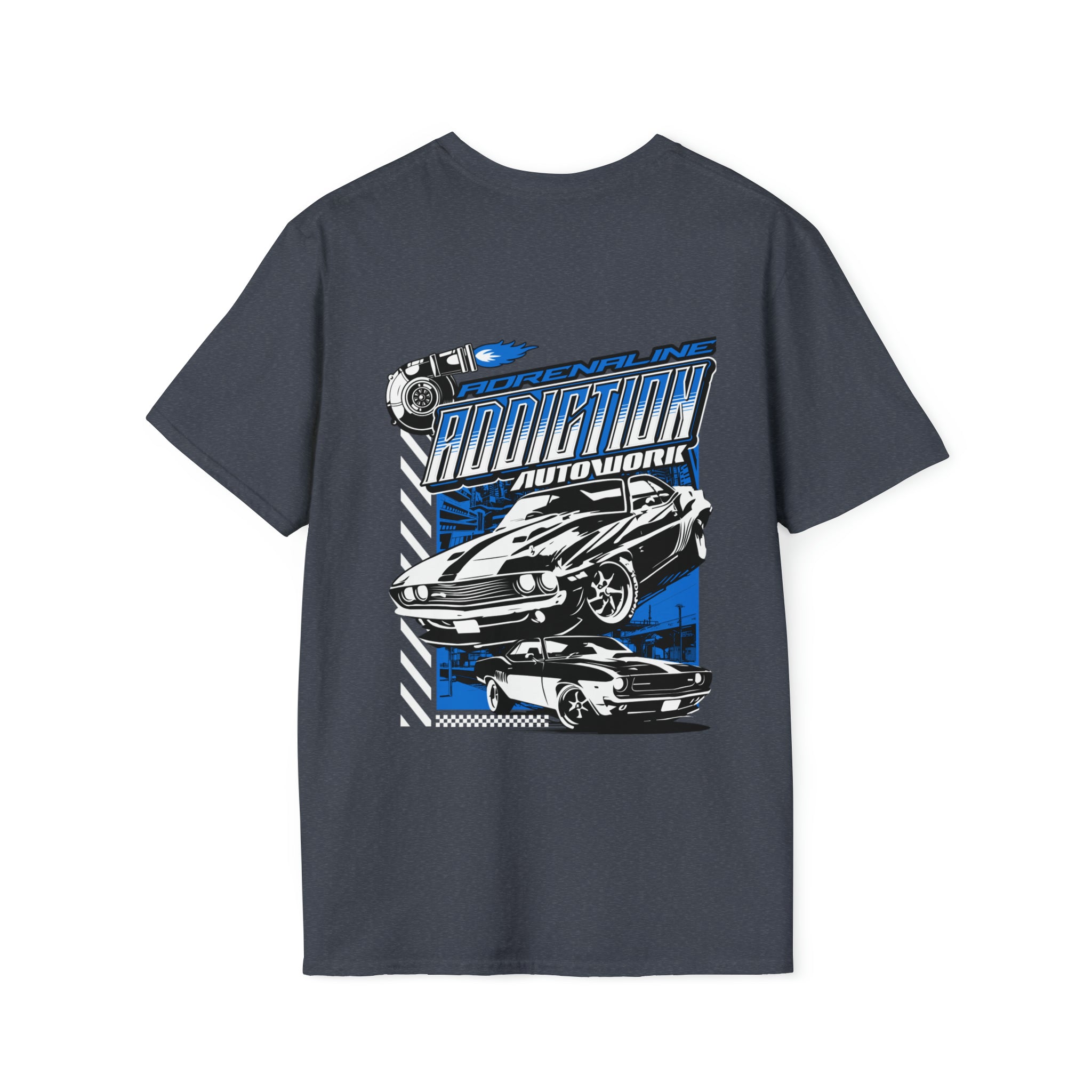 ADRENALINE ADDICTION AUTOWORK TEE