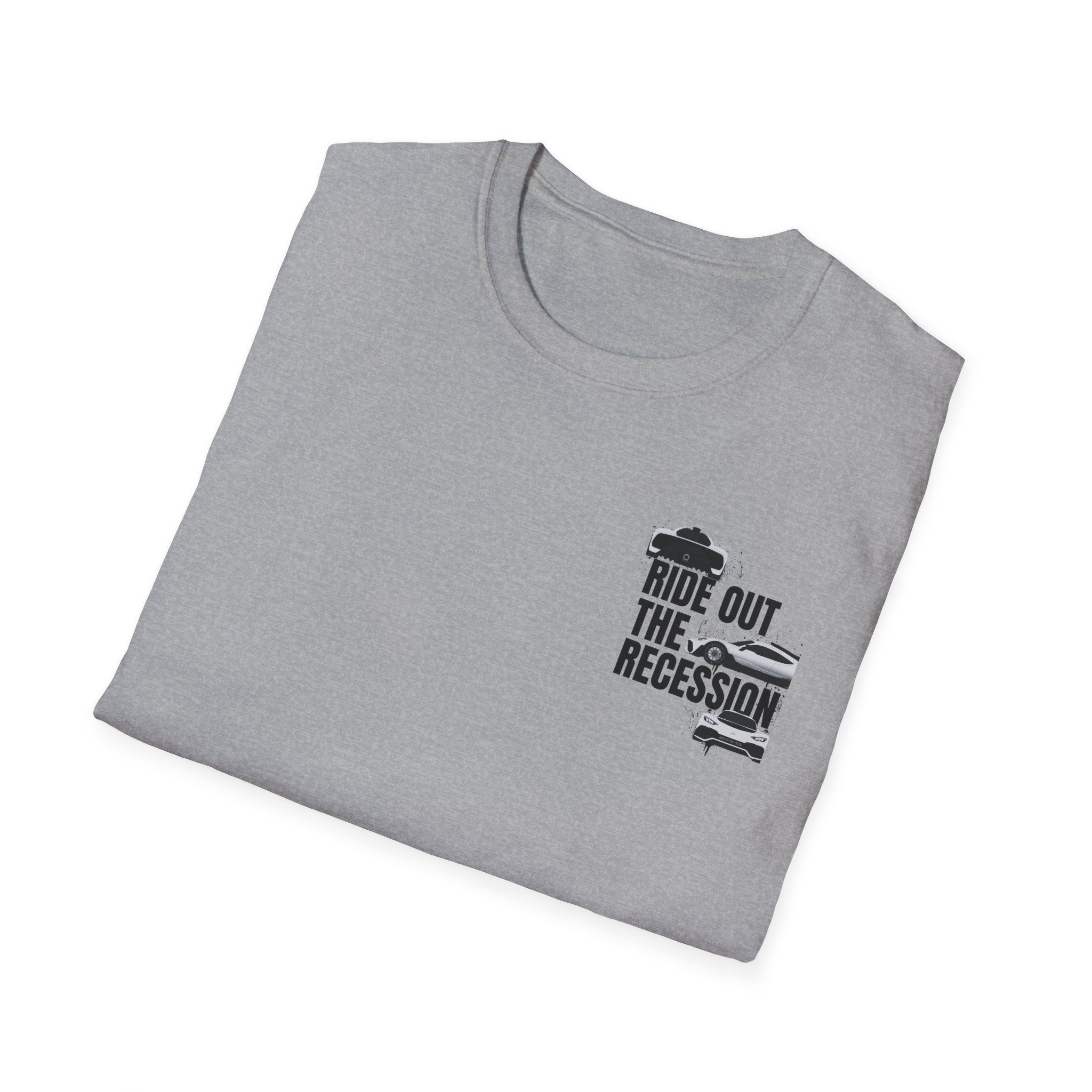 RIDE OUT THE RECESSION RACING TEE
