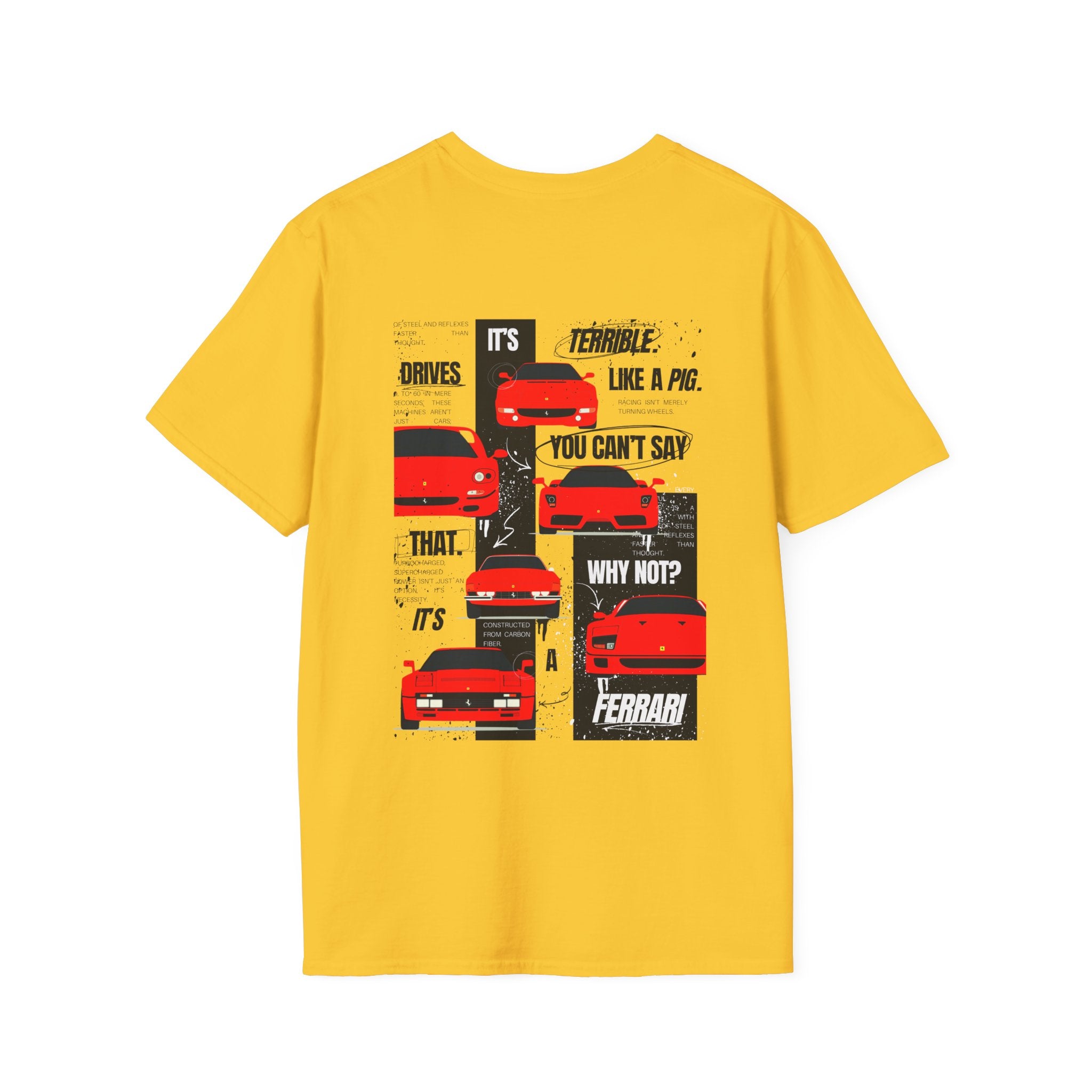 DRIVES LIKE A PIG RACING TEE