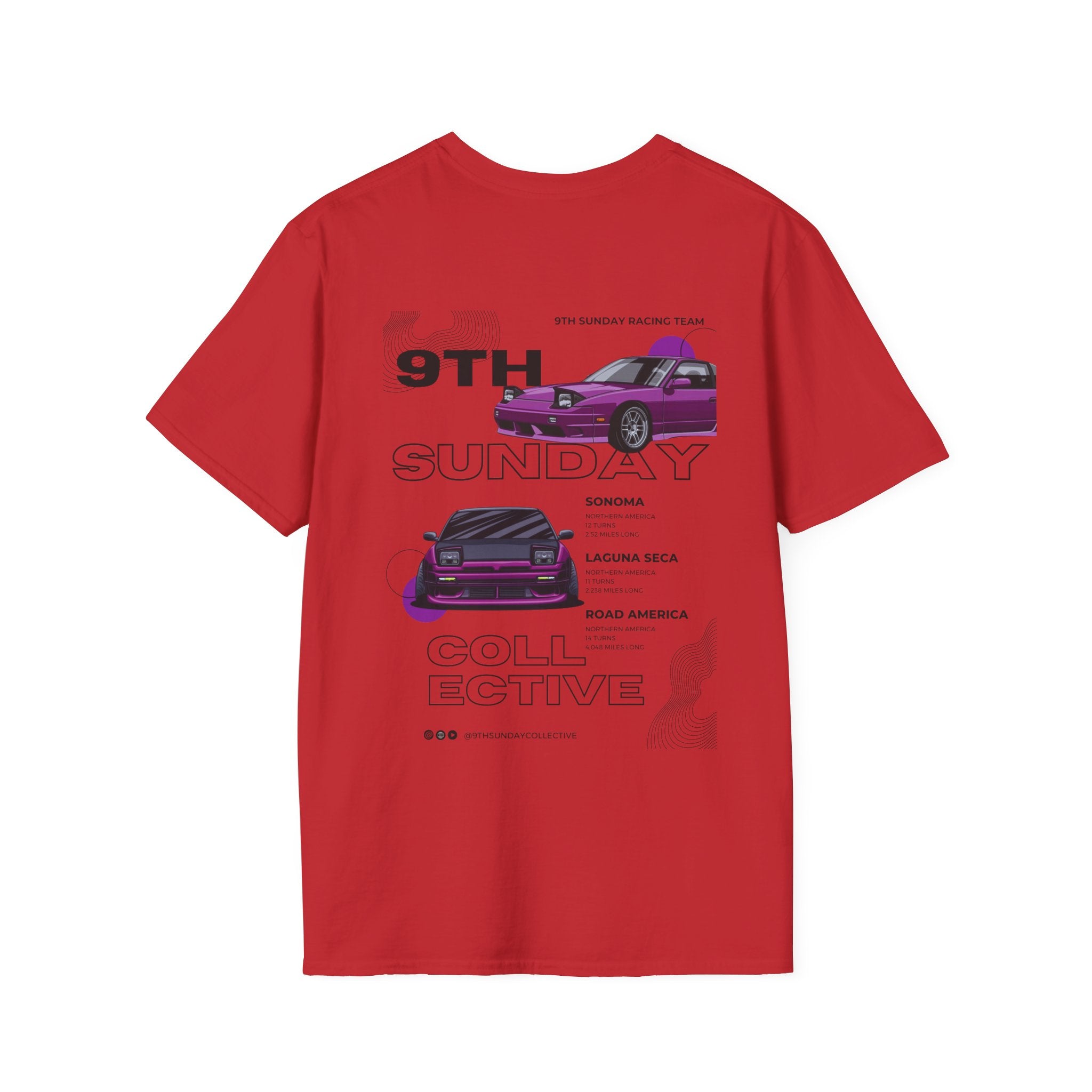 9TH SUNDAY PURPLE RACING TEE