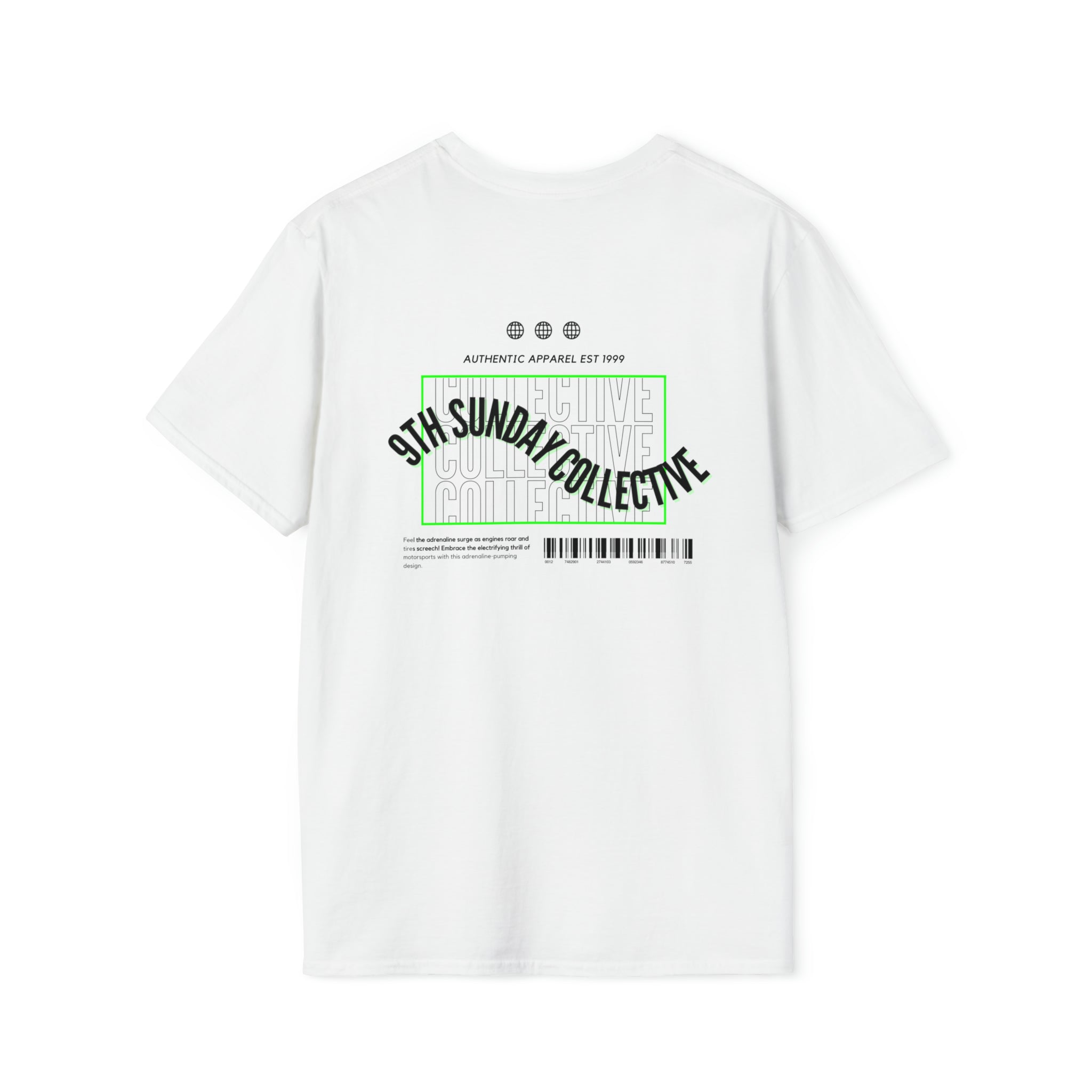 9TH SUNDAY NEON TEE