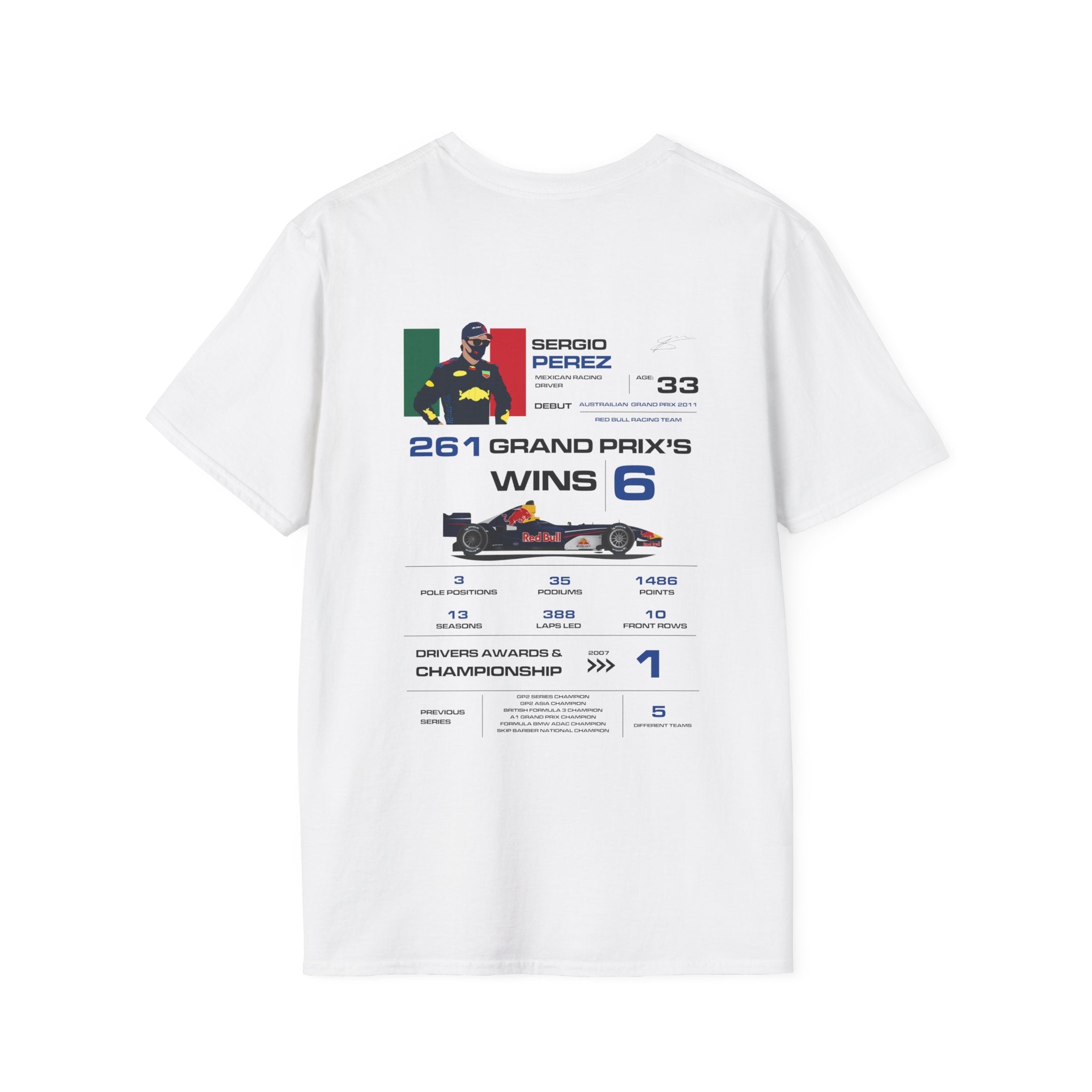 SERGIO PEREZ FORMULA ONE TEE