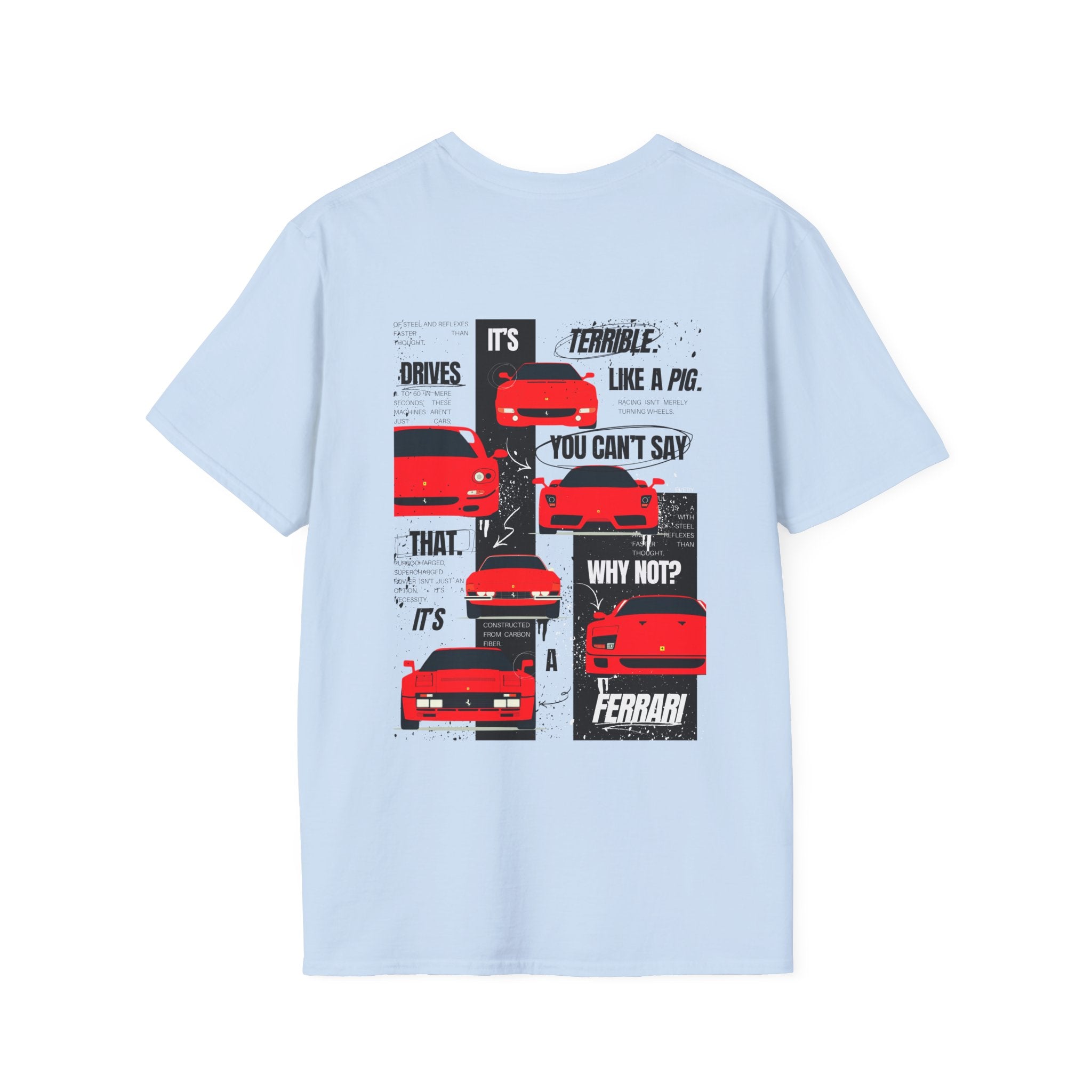 DRIVES LIKE A PIG RACING TEE