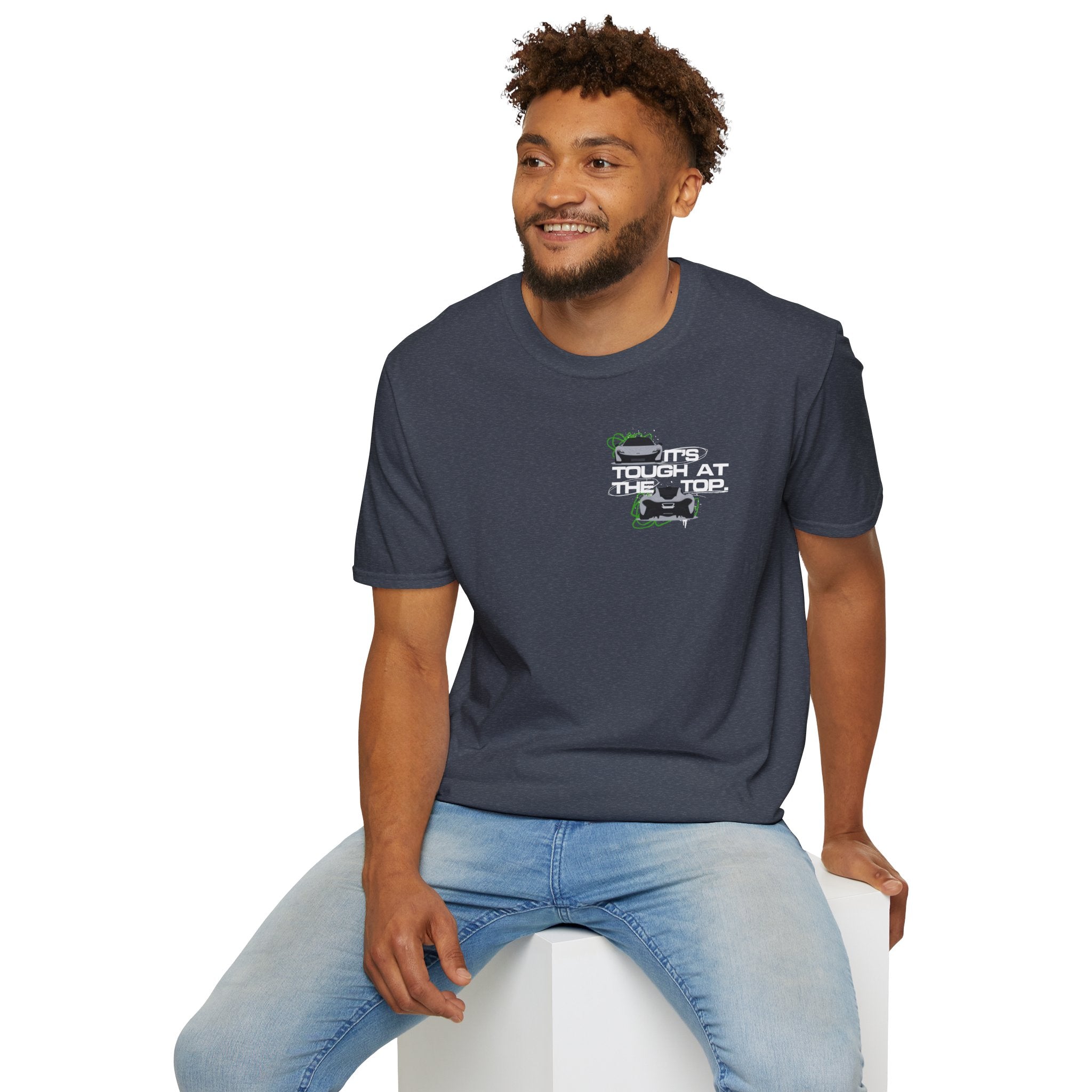 ITS TOUGH AT THE TOP RACING TEE