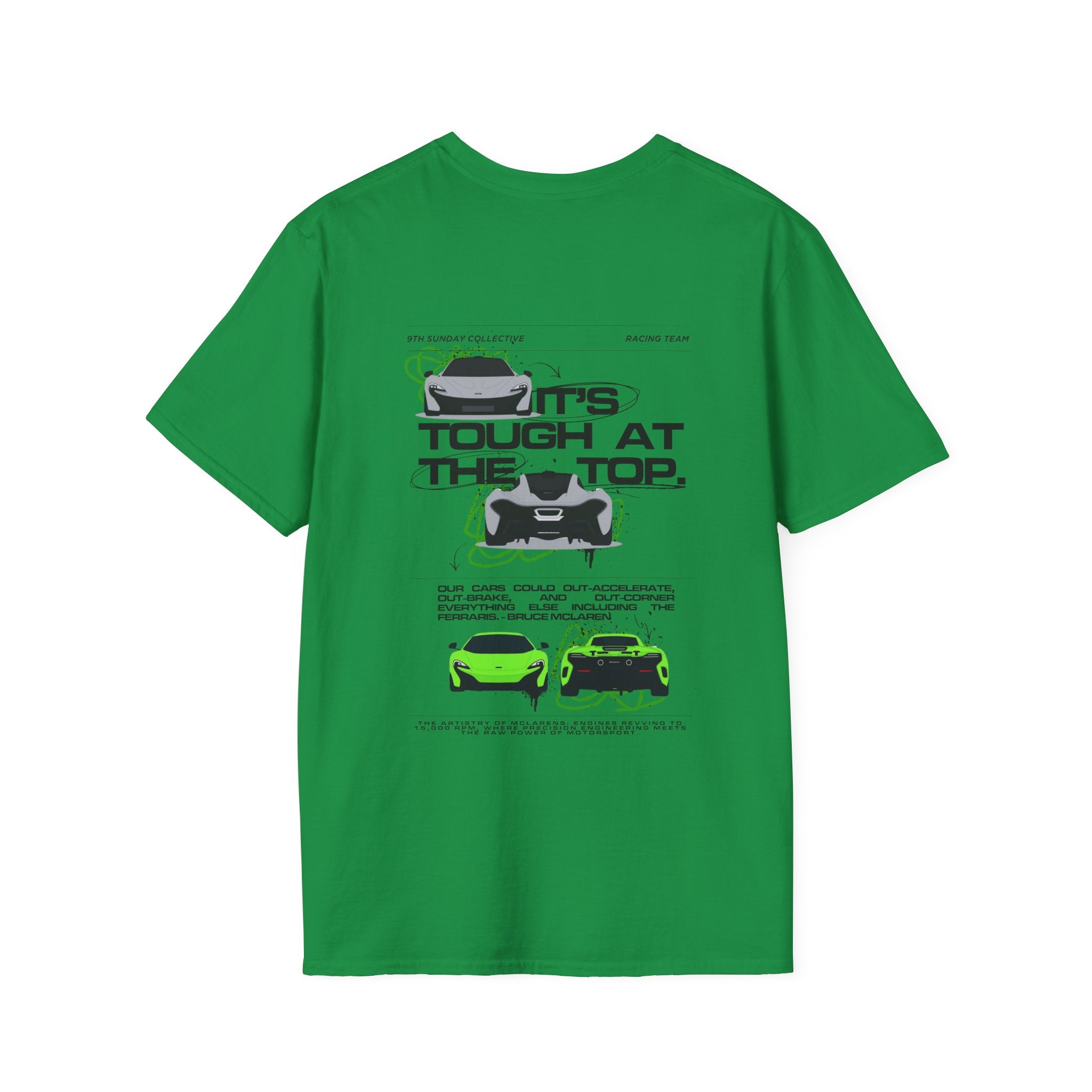 ITS TOUGH AT THE TOP RACING TEE
