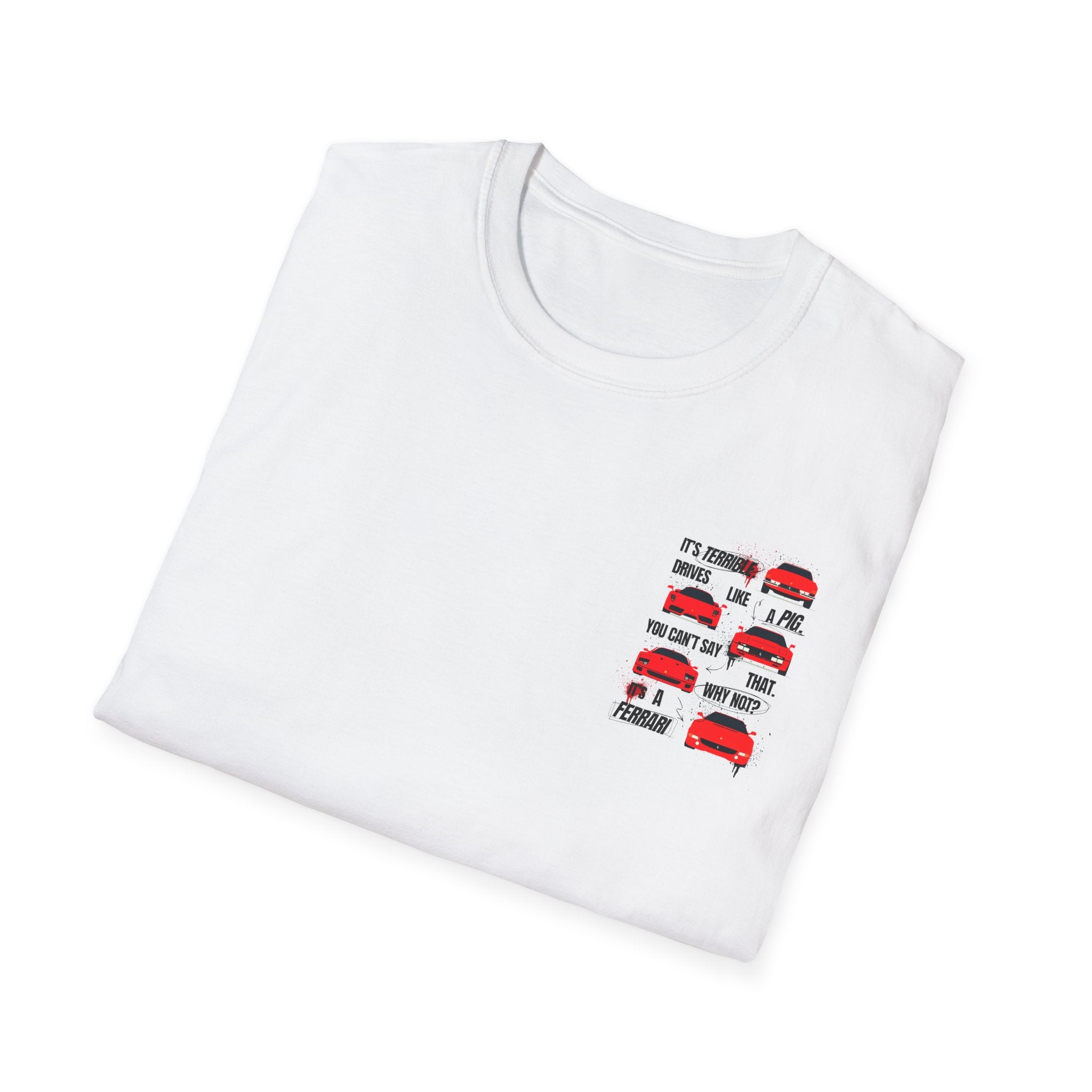 DRIVES LIKE A PIG RACING TEE