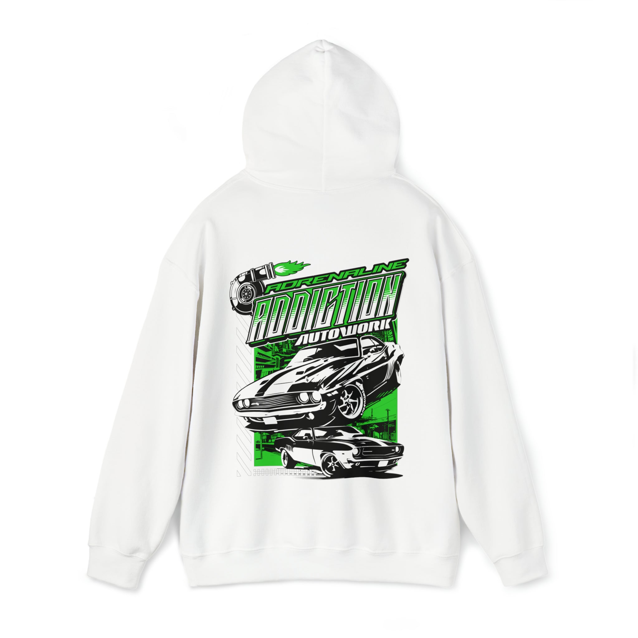 ADRENALINE ADDICTION AUTOWORK HOODIE