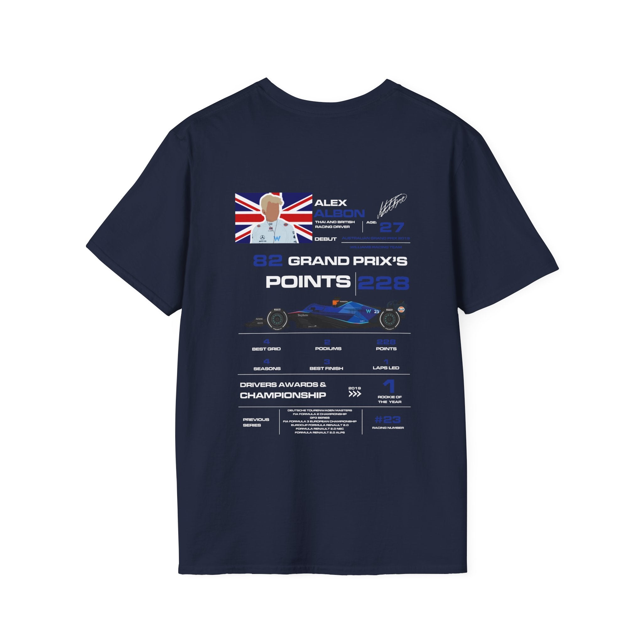 ALEX ALBON FORMULA ONE TEE