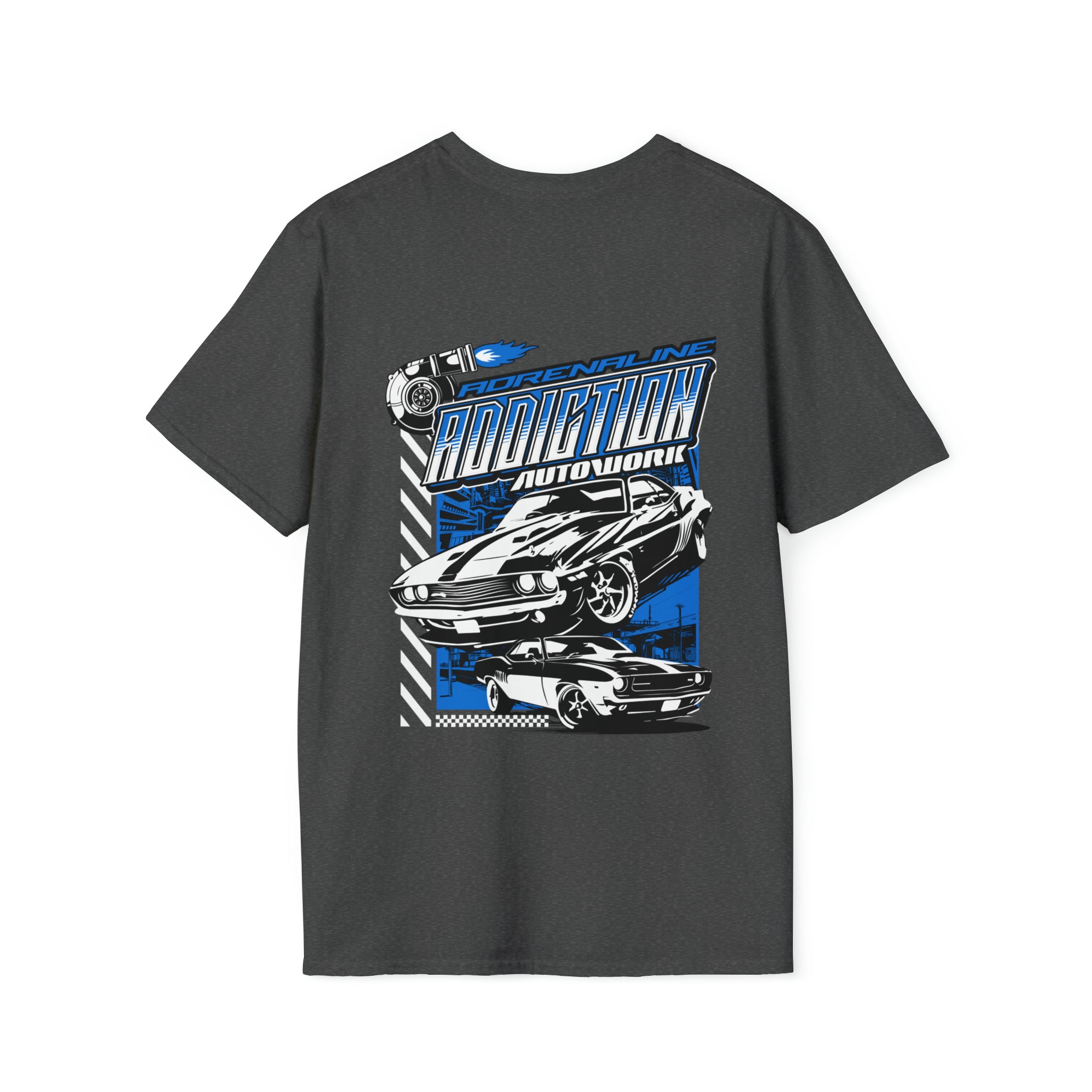 ADRENALINE ADDICTION AUTOWORK TEE