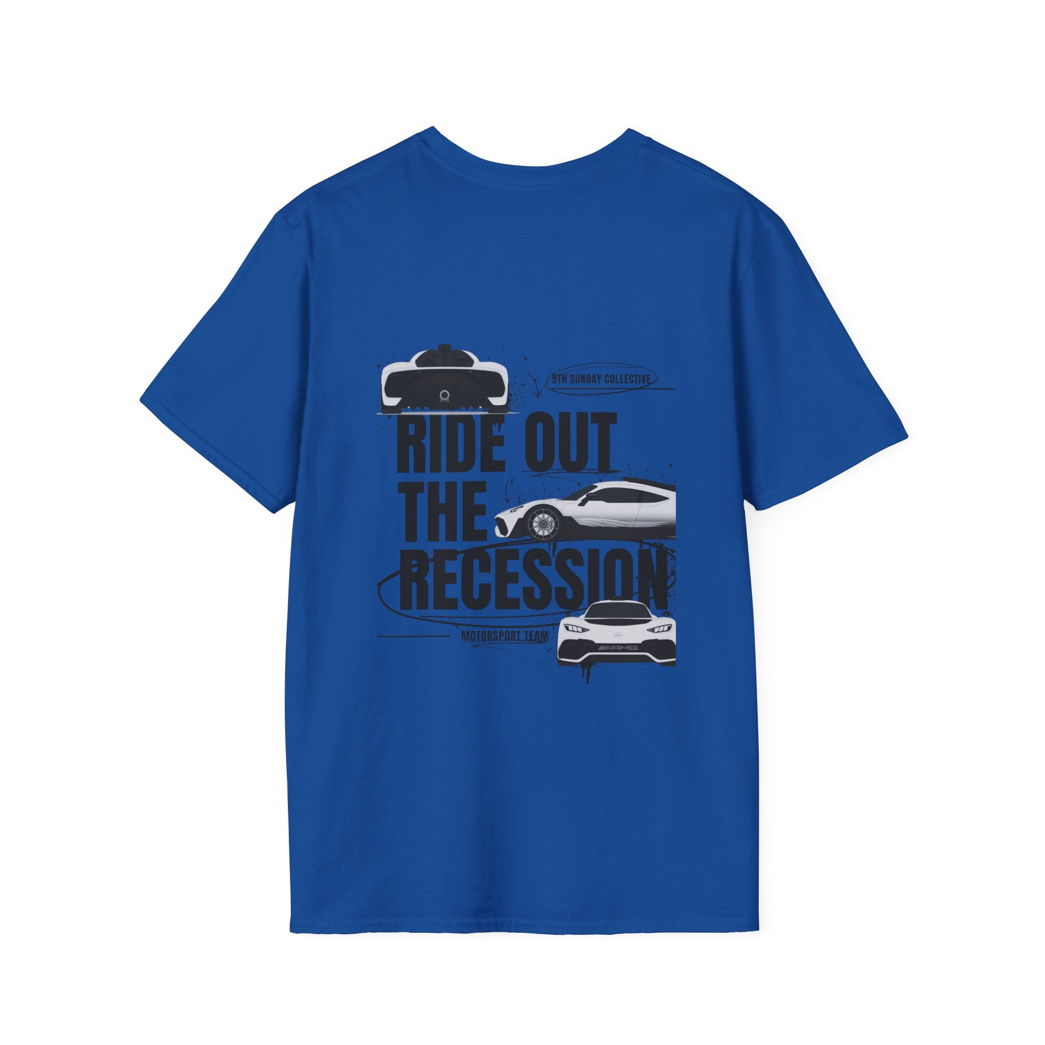 RIDE OUT THE RECESSION RACING TEE