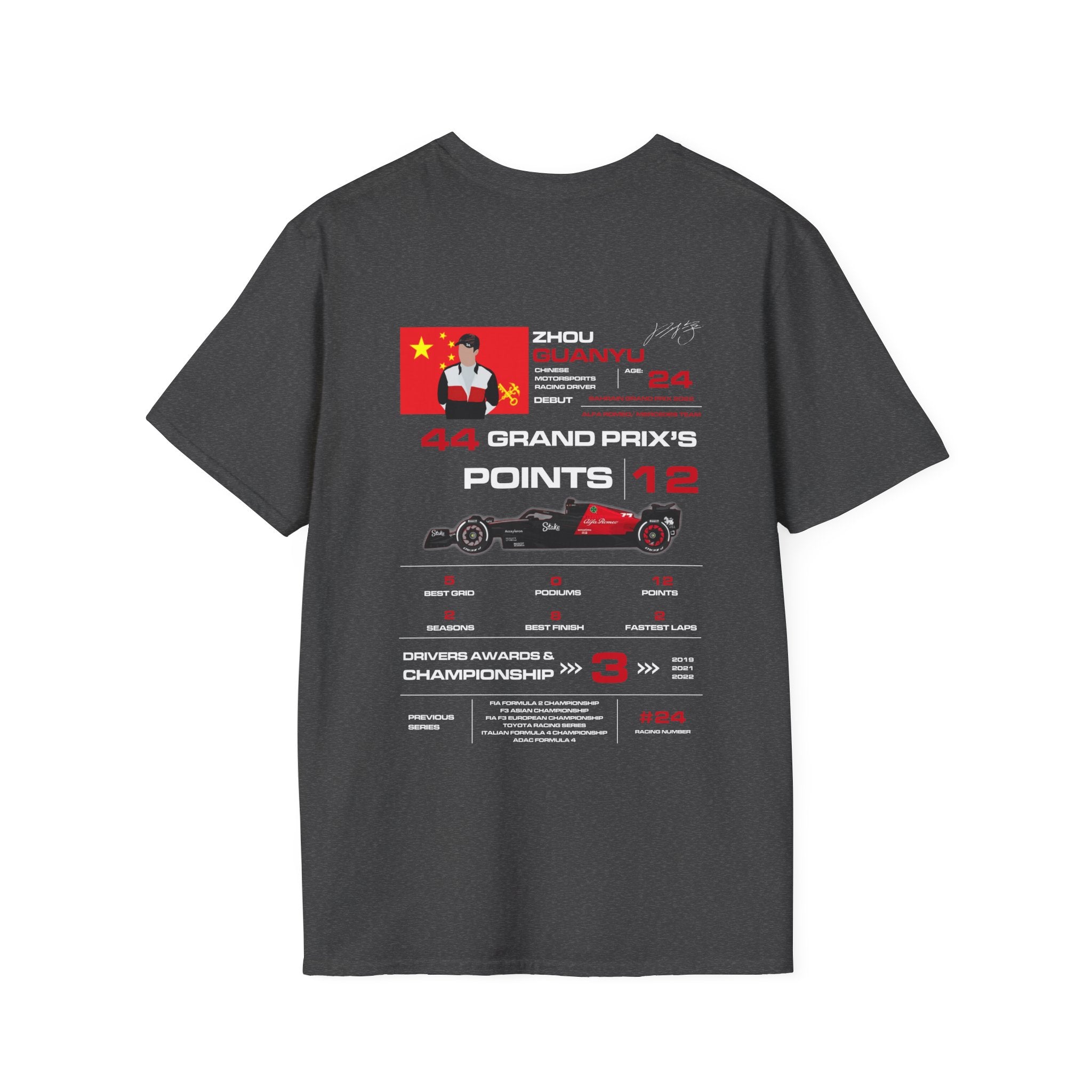 ZHOU GUANYU FORMULA ONE TEE