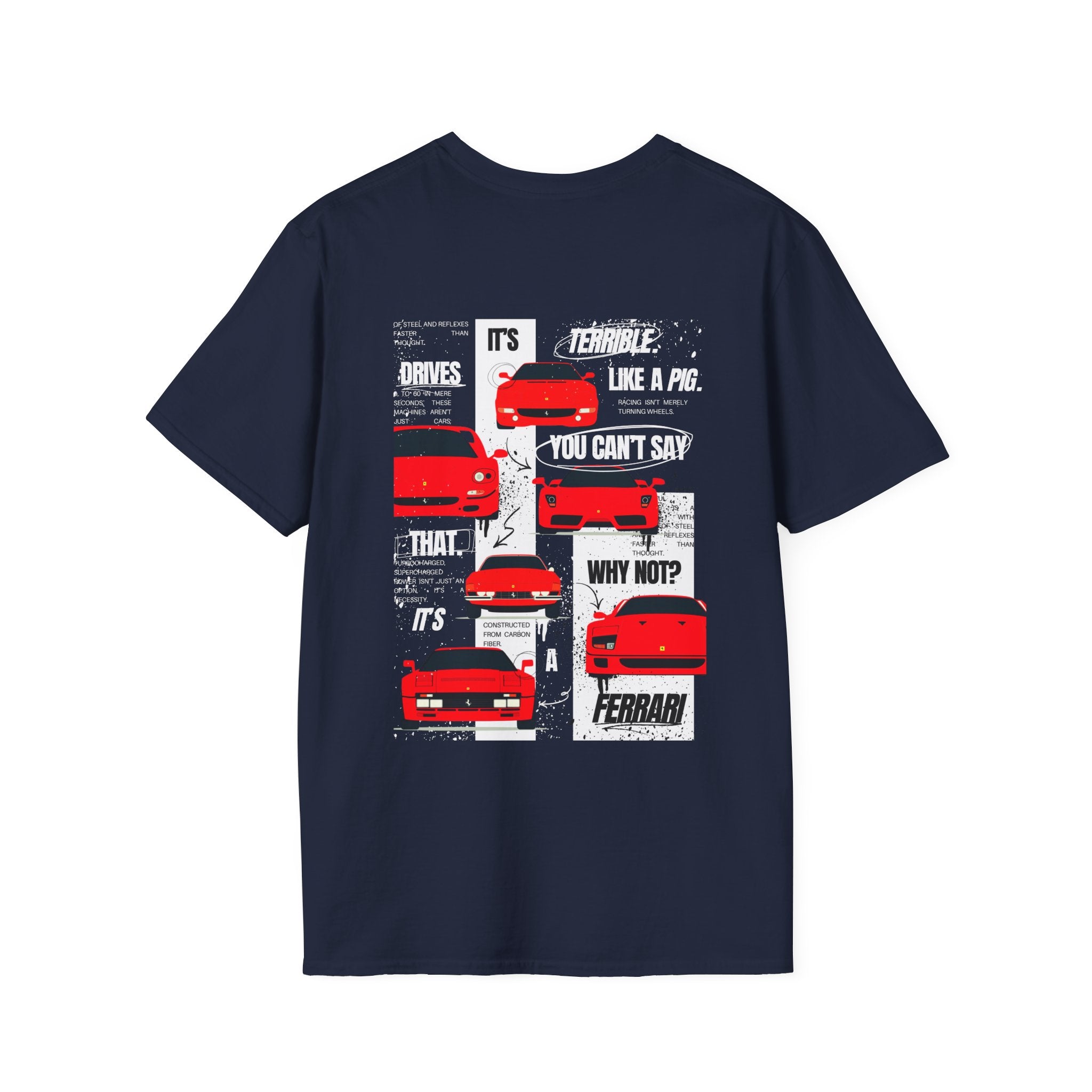 DRIVES LIKE A PIG RACING TEE