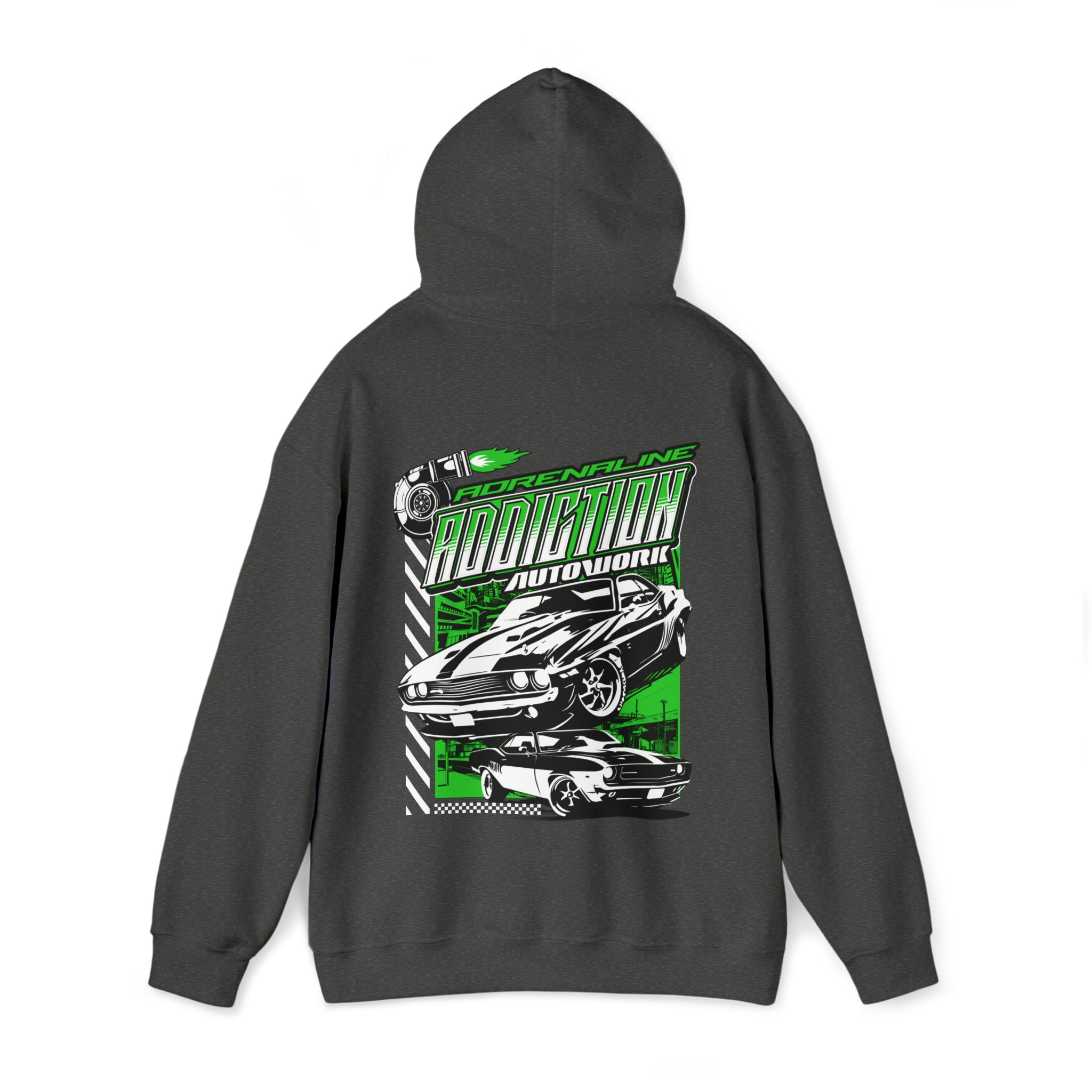 ADRENALINE ADDICTION AUTOWORK HOODIE