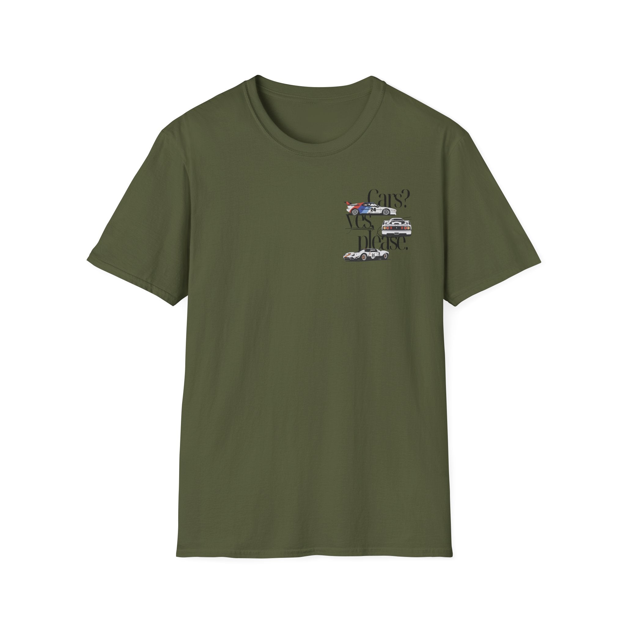 CARS - YES - PLEASE - RACING TEE