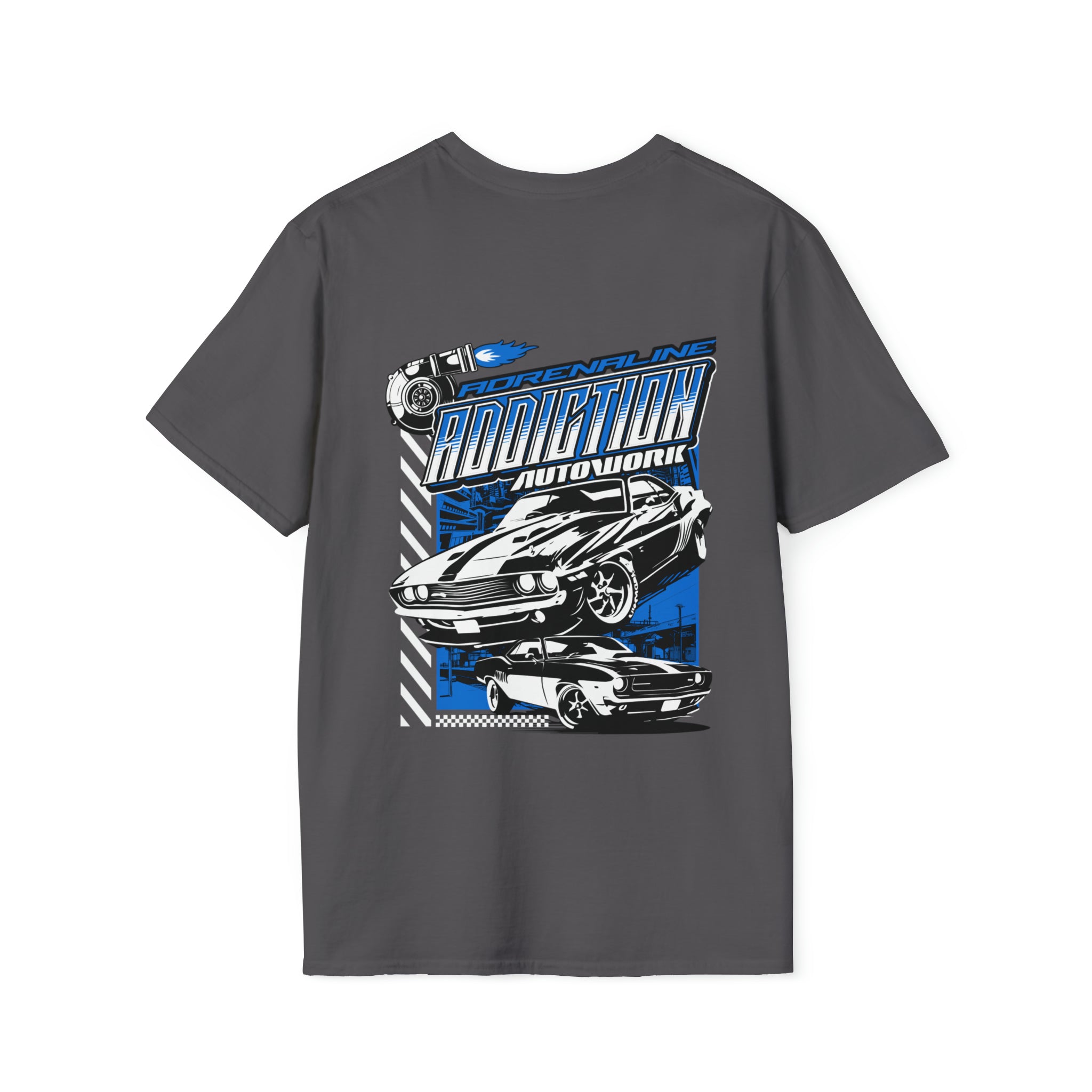 ADRENALINE ADDICTION AUTOWORK TEE