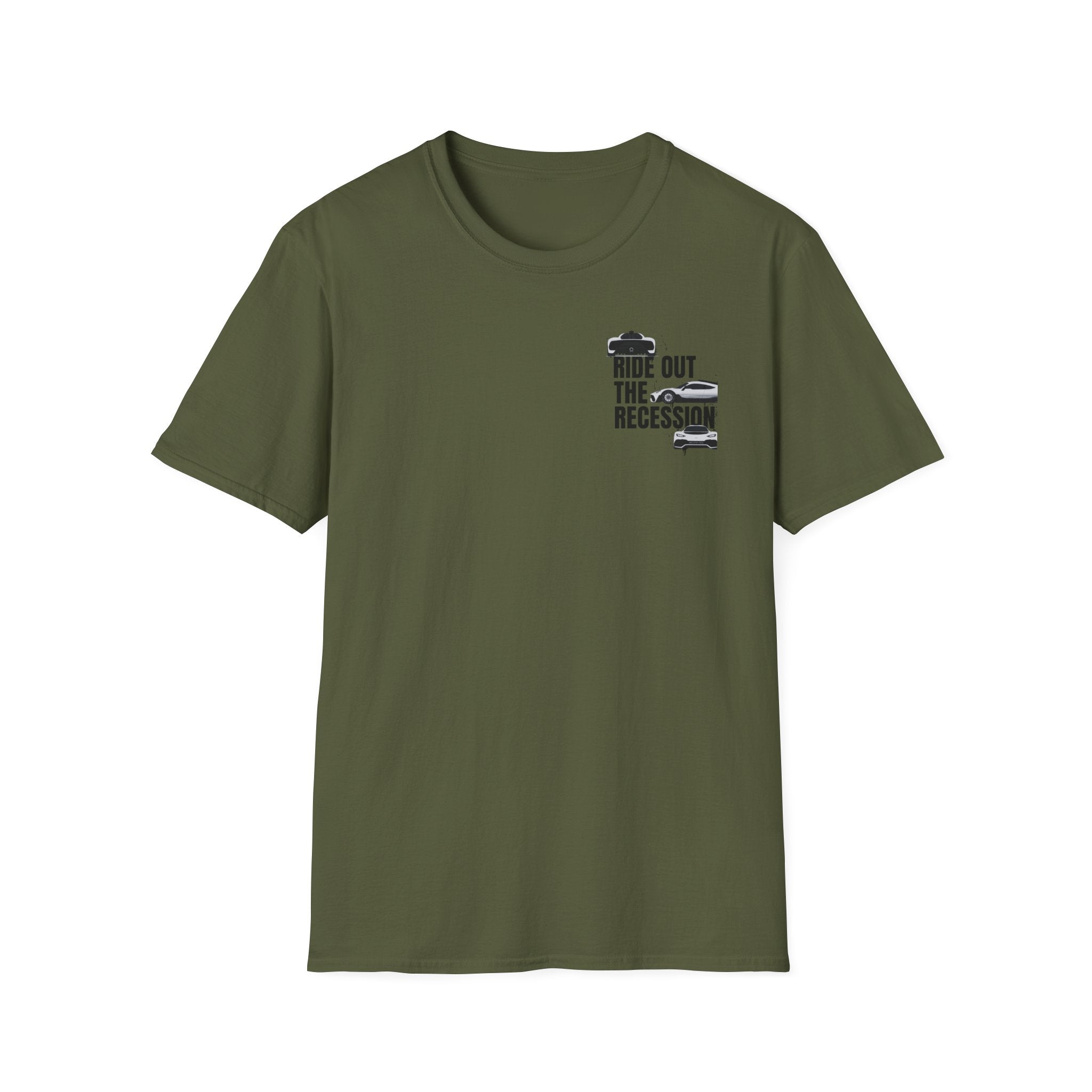 RIDE OUT THE RECESSION RACING TEE