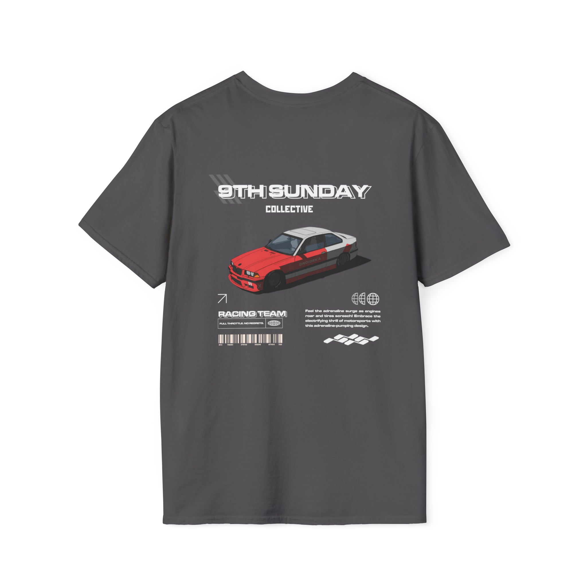 9TH SUNDAY RED CAR TEE