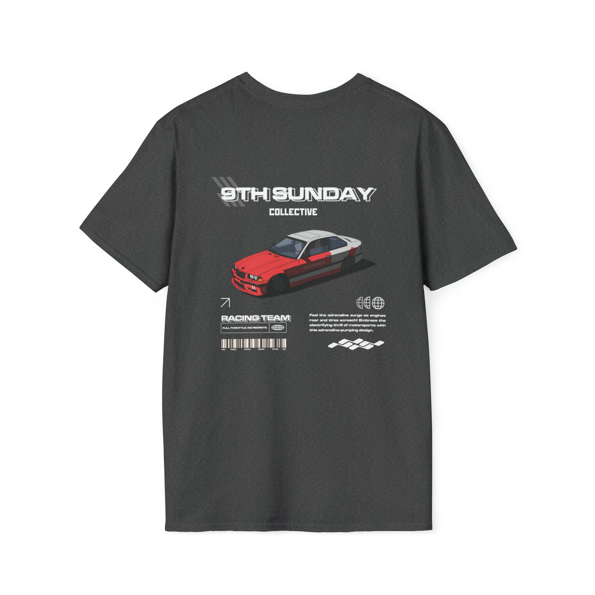 9TH SUNDAY RED CAR TEE