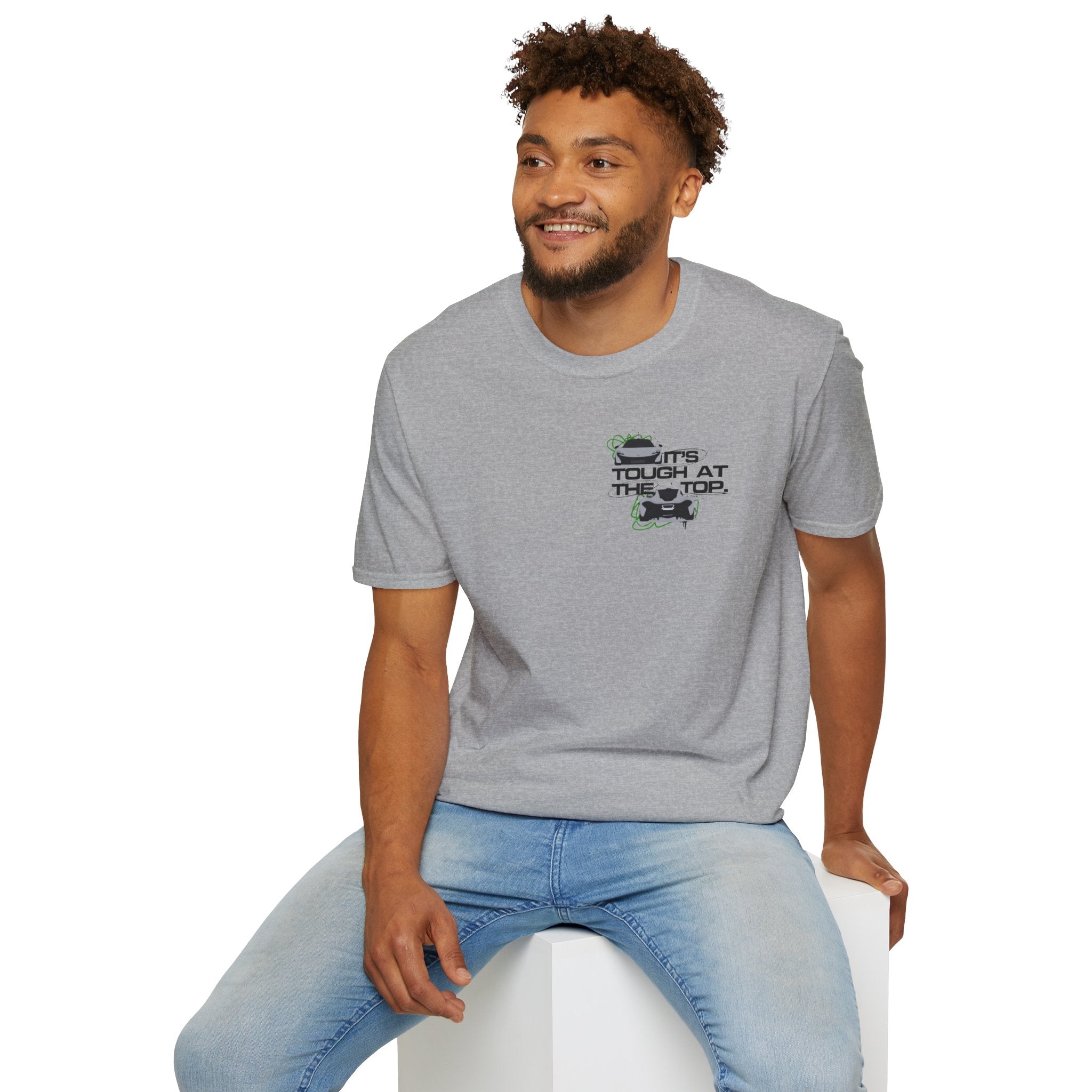 ITS TOUGH AT THE TOP RACING TEE