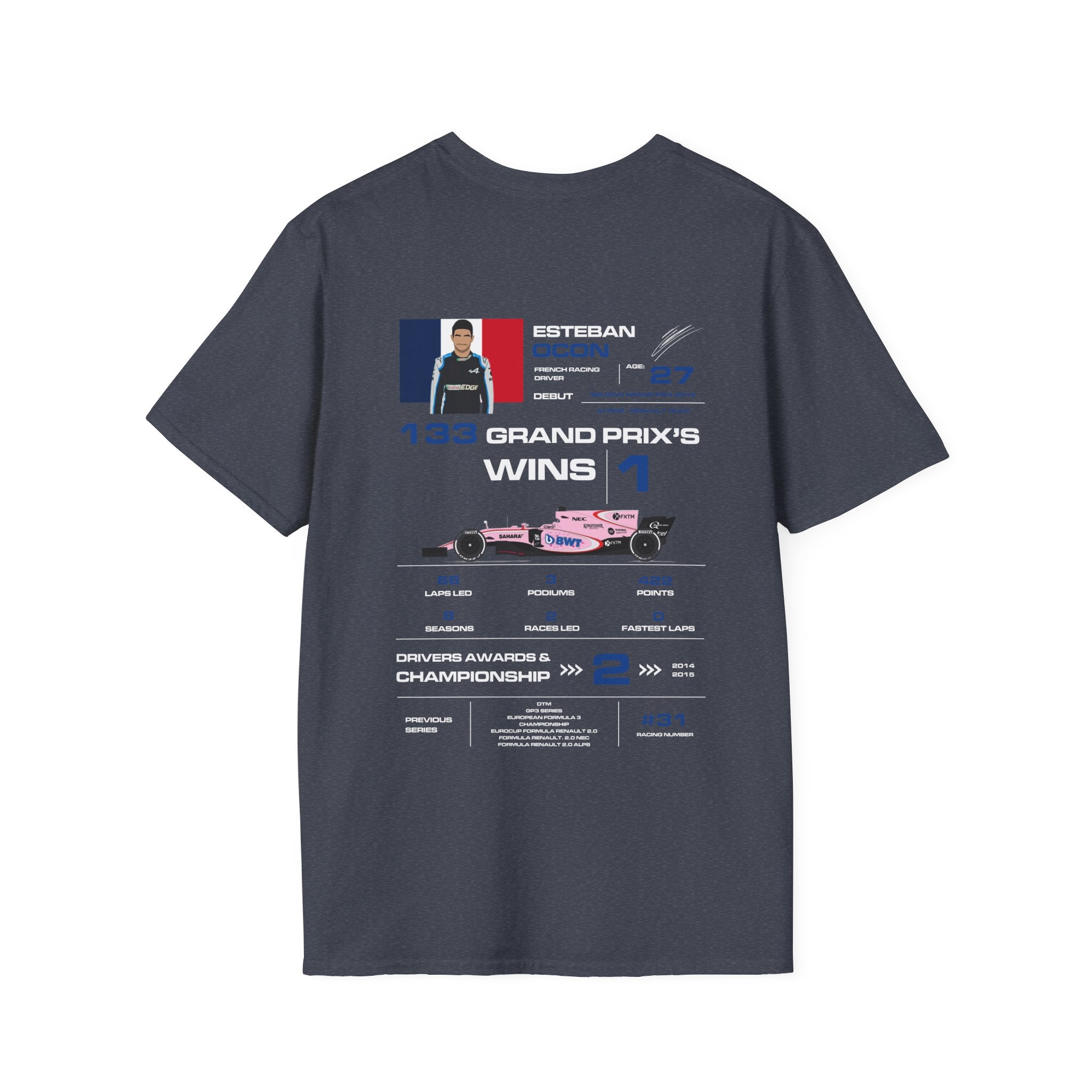 ESTEBAN OCON FORMULA ONE TEE