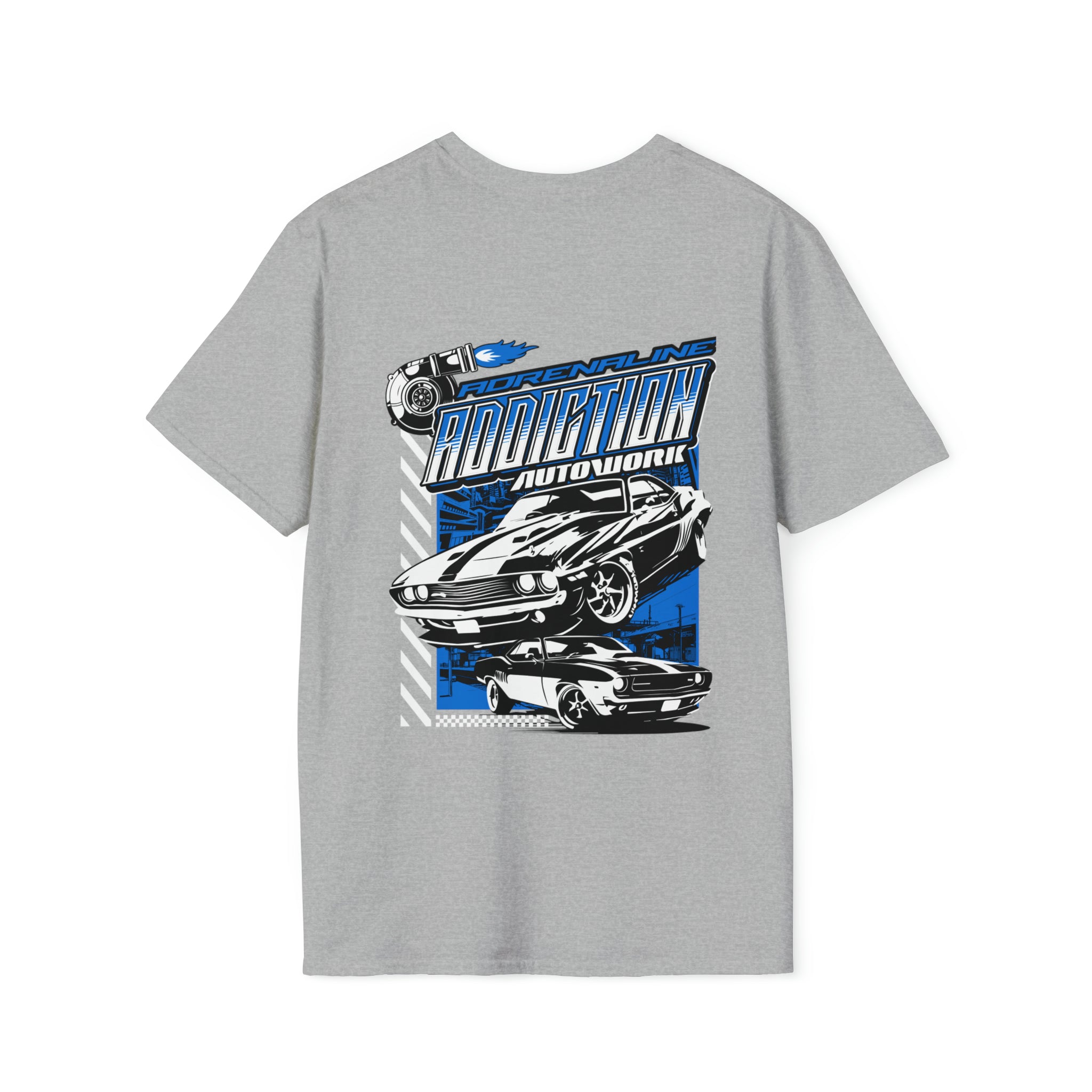 ADRENALINE ADDICTION AUTOWORK TEE