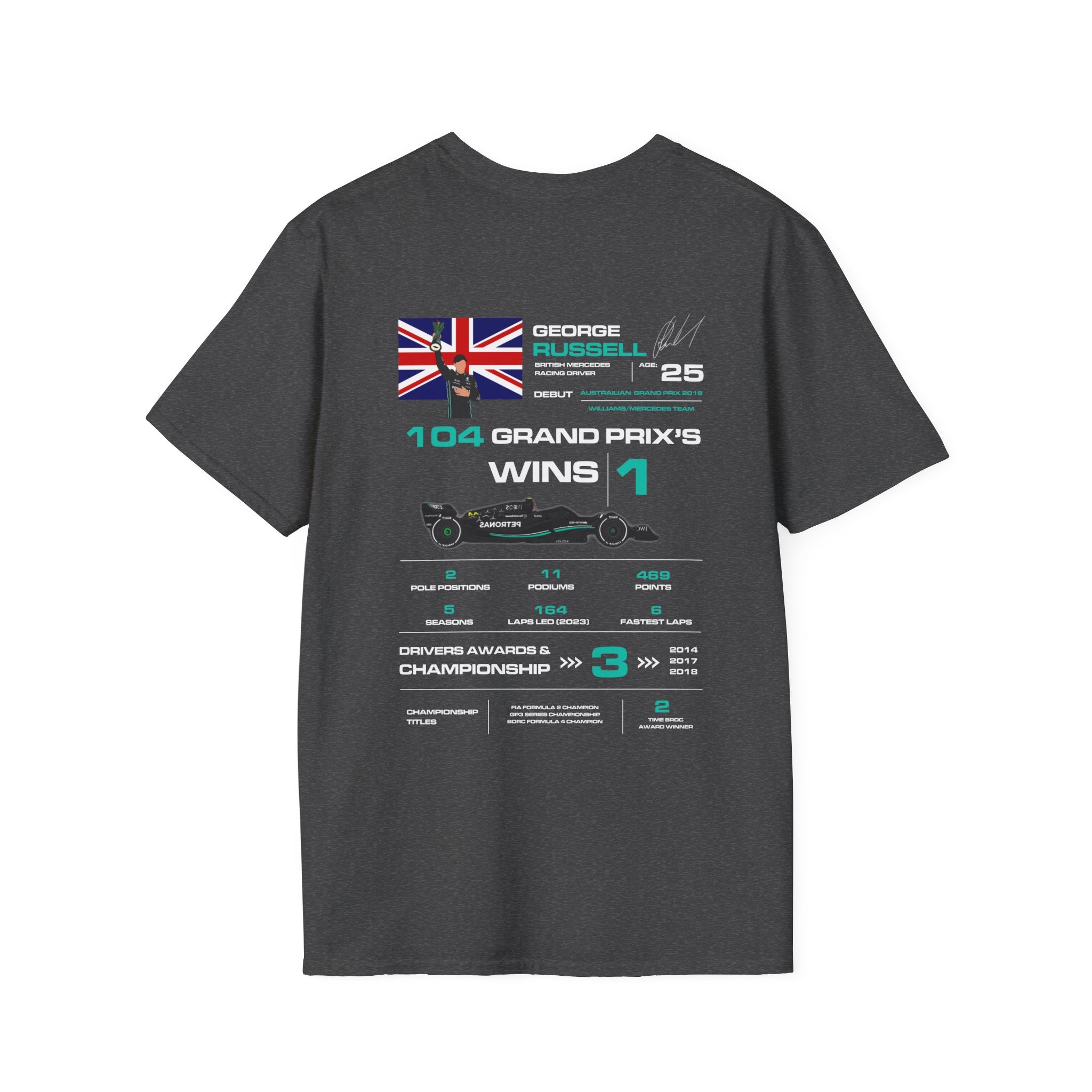 GEORGE RUSSELL FORMULA ONE TEE