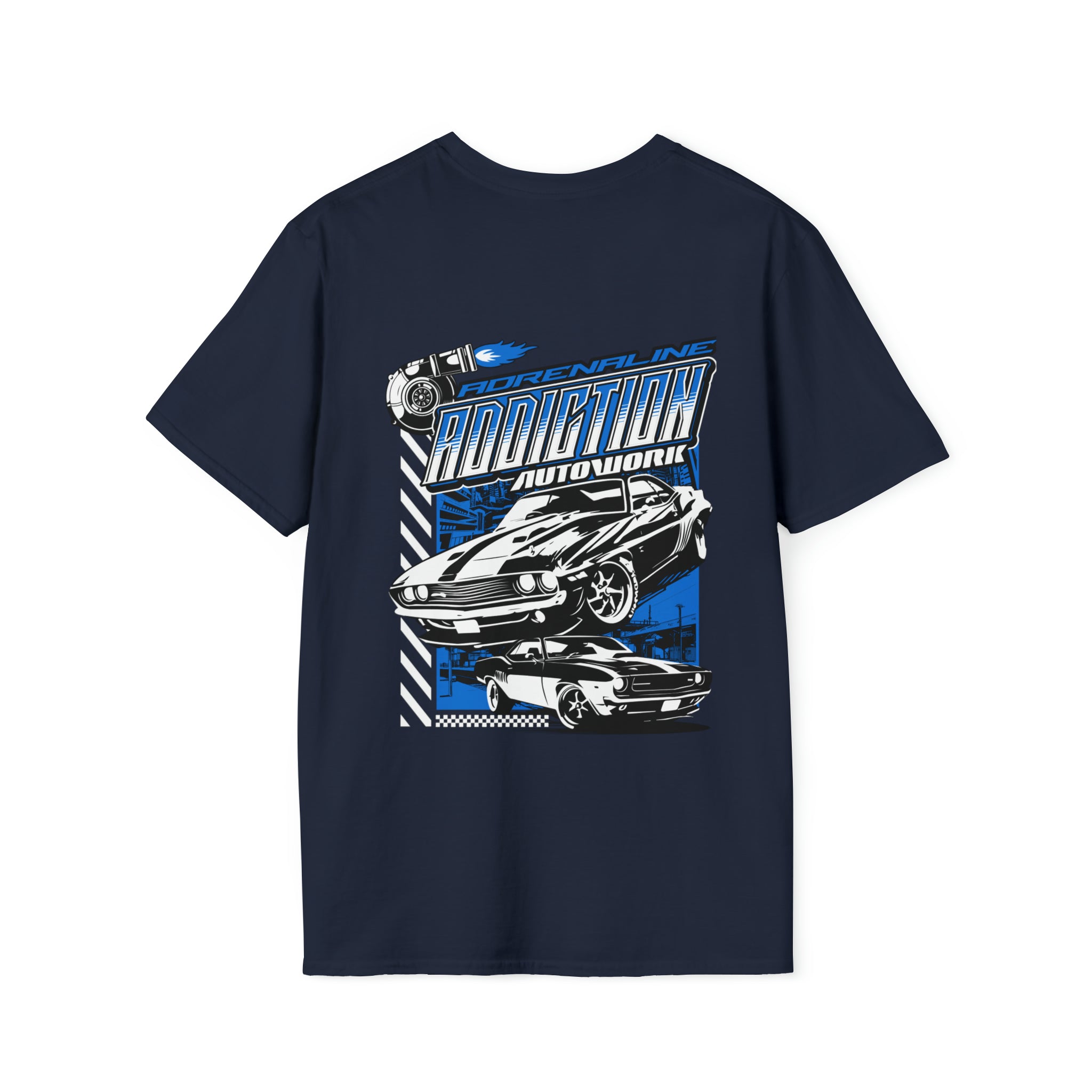 ADRENALINE ADDICTION AUTOWORK TEE