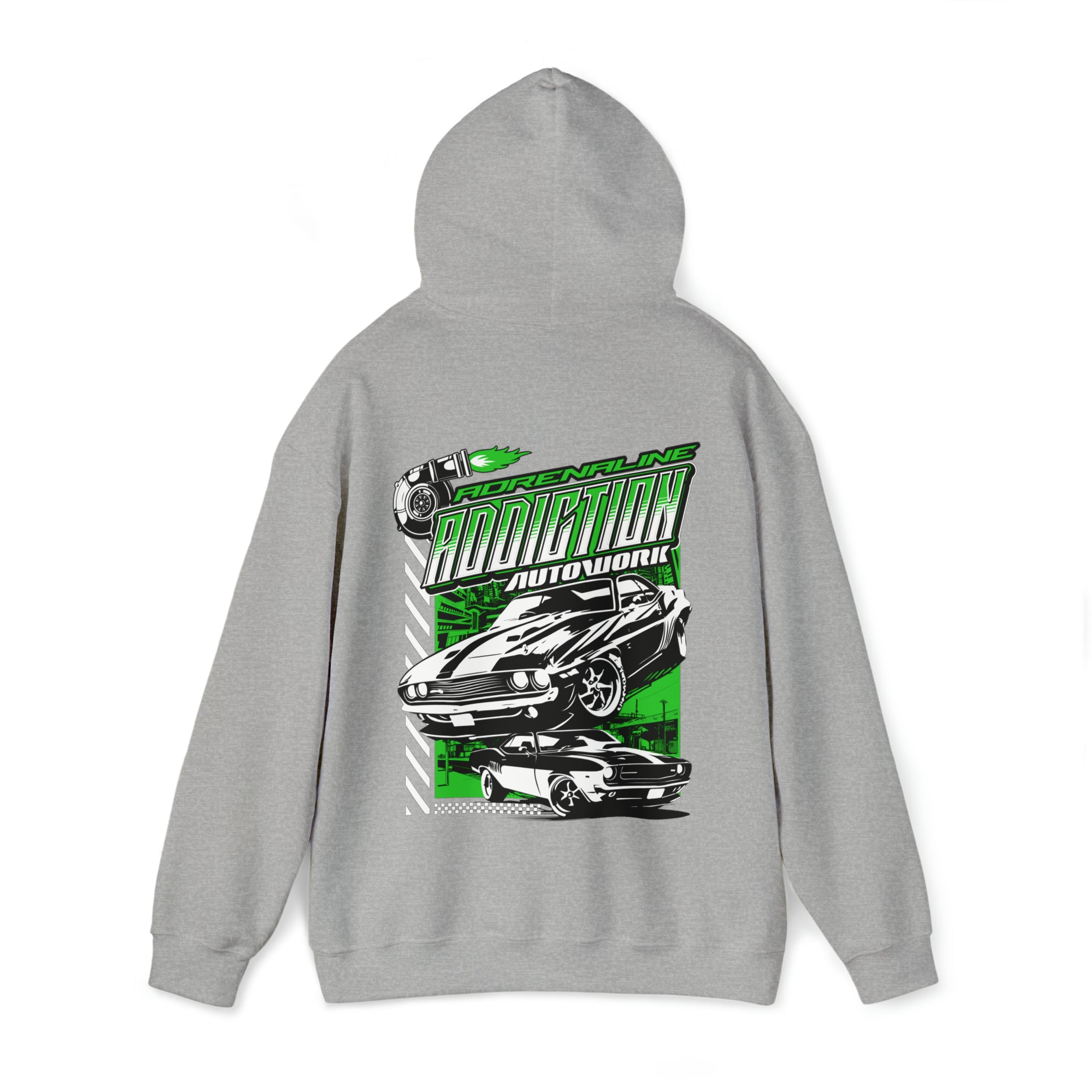ADRENALINE ADDICTION AUTOWORK HOODIE