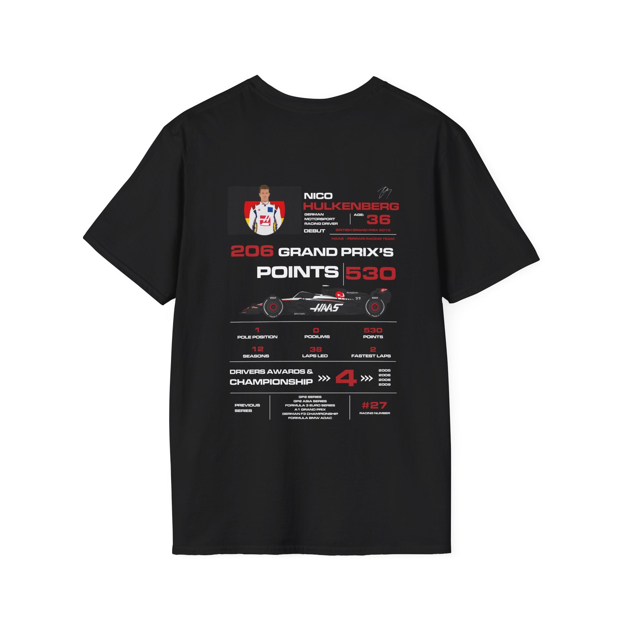NICO HULKENBERG FORMULA ONE TEE