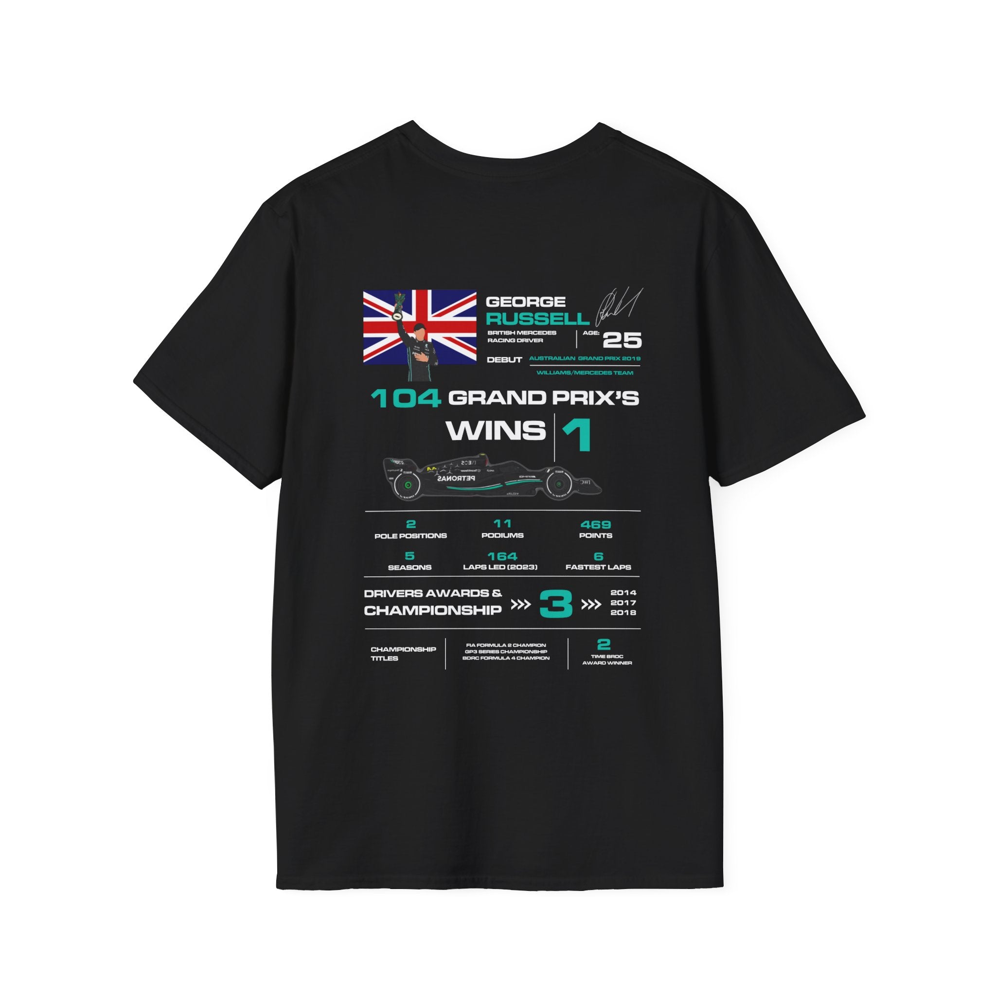 GEORGE RUSSELL FORMULA ONE TEE