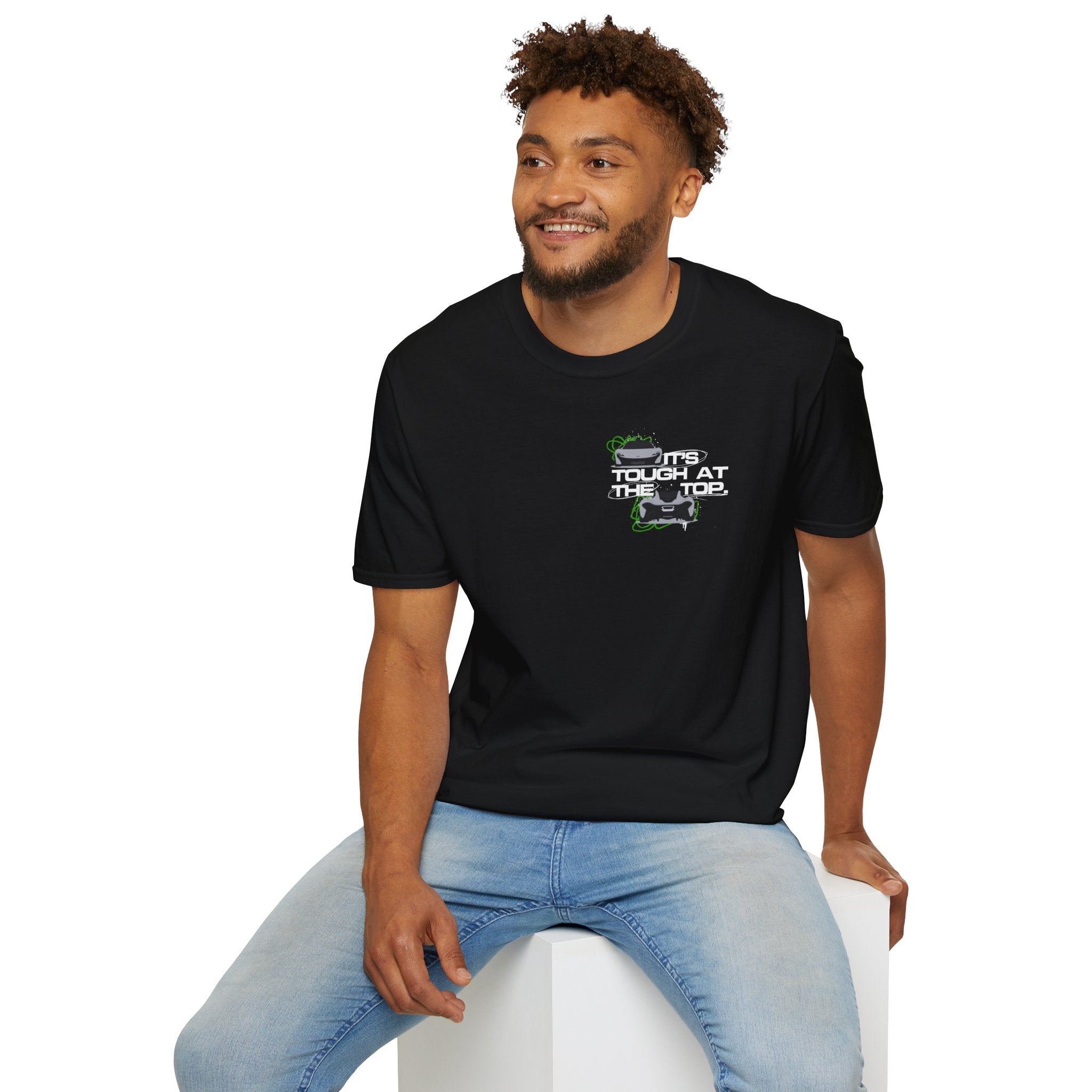 ITS TOUGH AT THE TOP RACING TEE