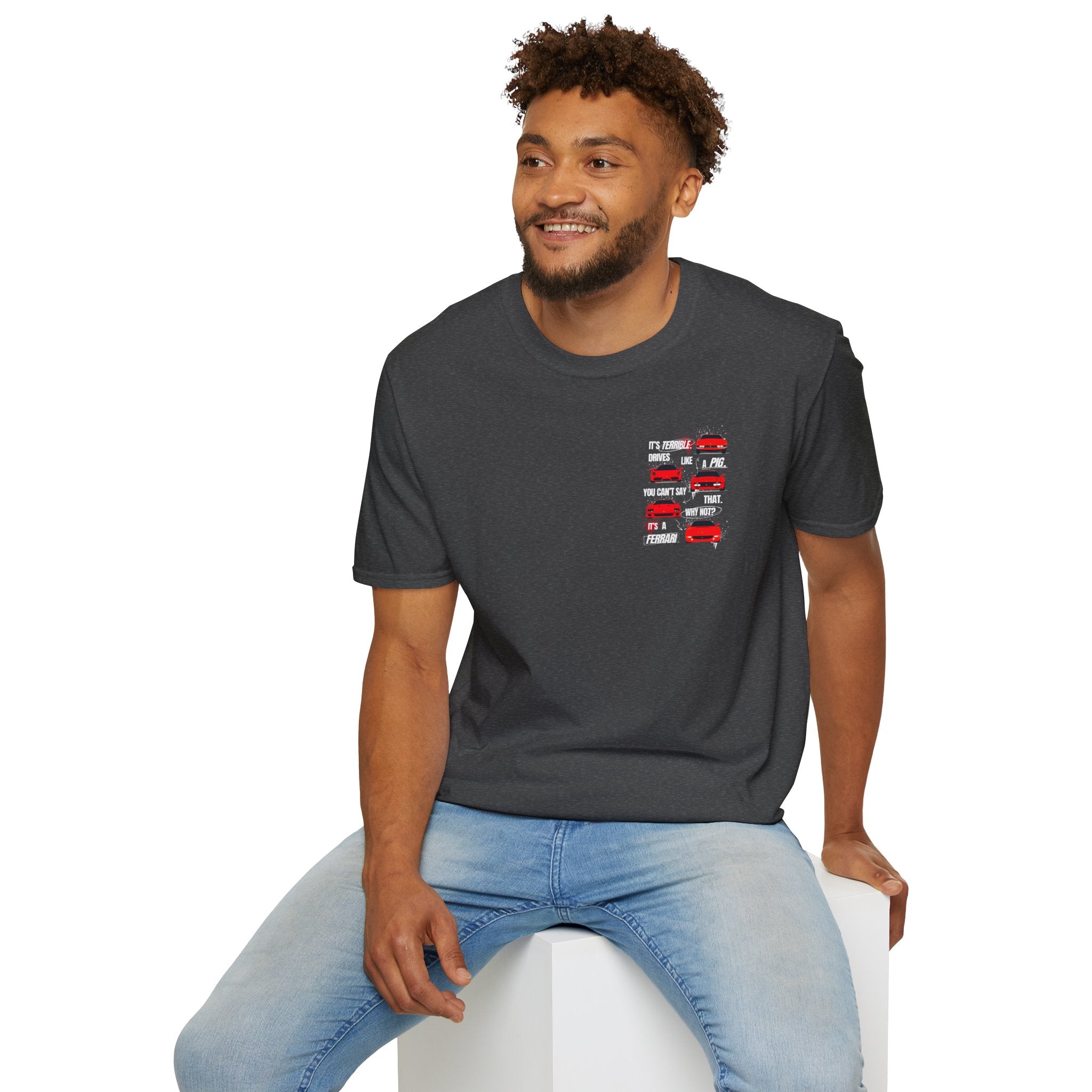 DRIVES LIKE A PIG RACING TEE