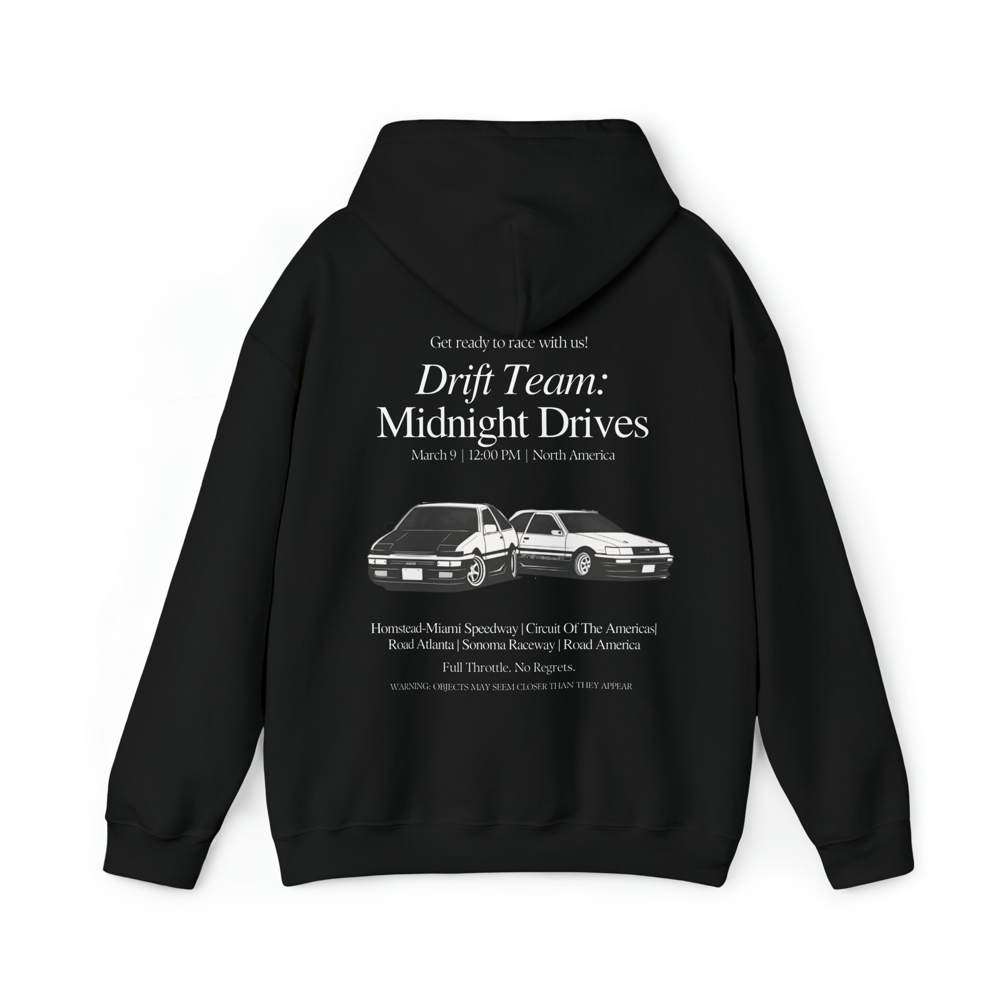 DRIFT TEAM: MIDNIGHT DRIVE HOODIE