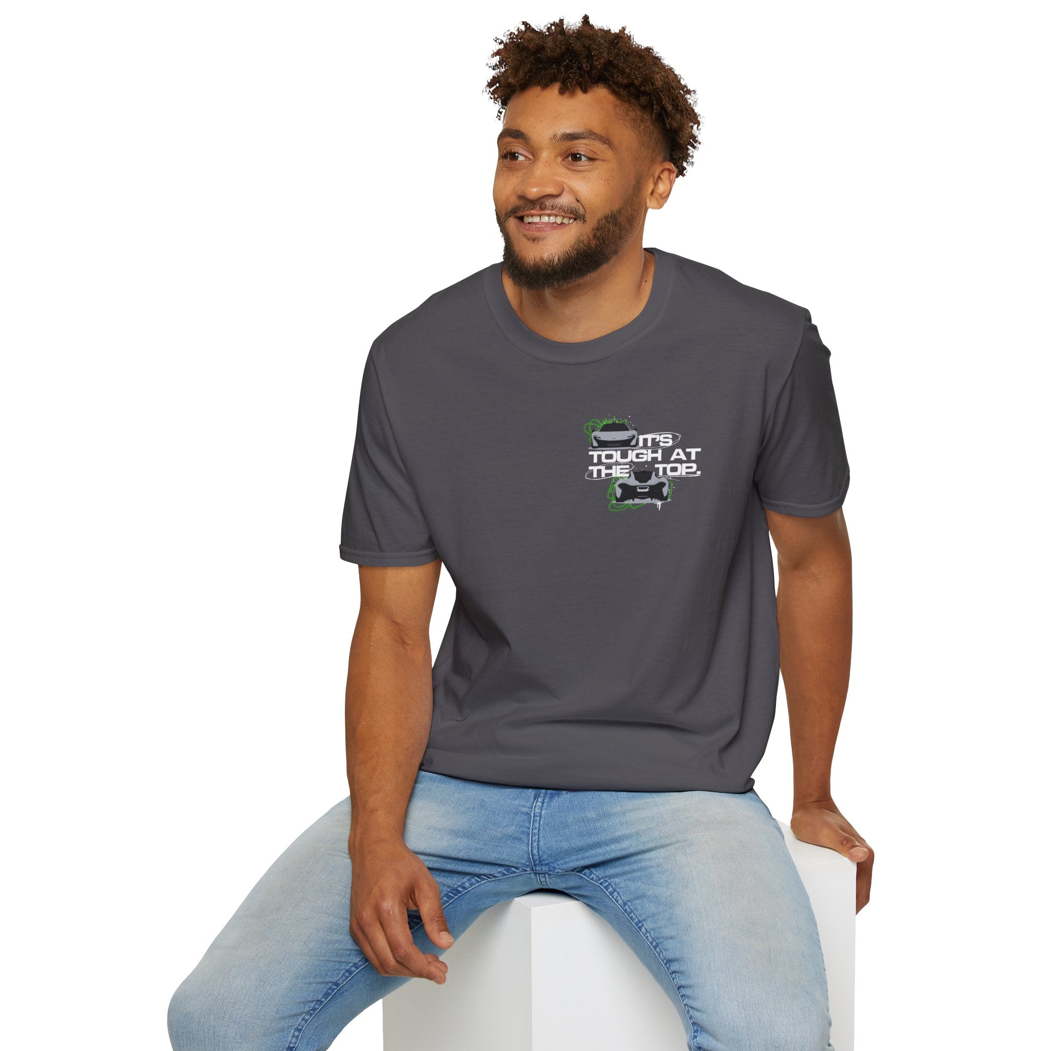 ITS TOUGH AT THE TOP RACING TEE