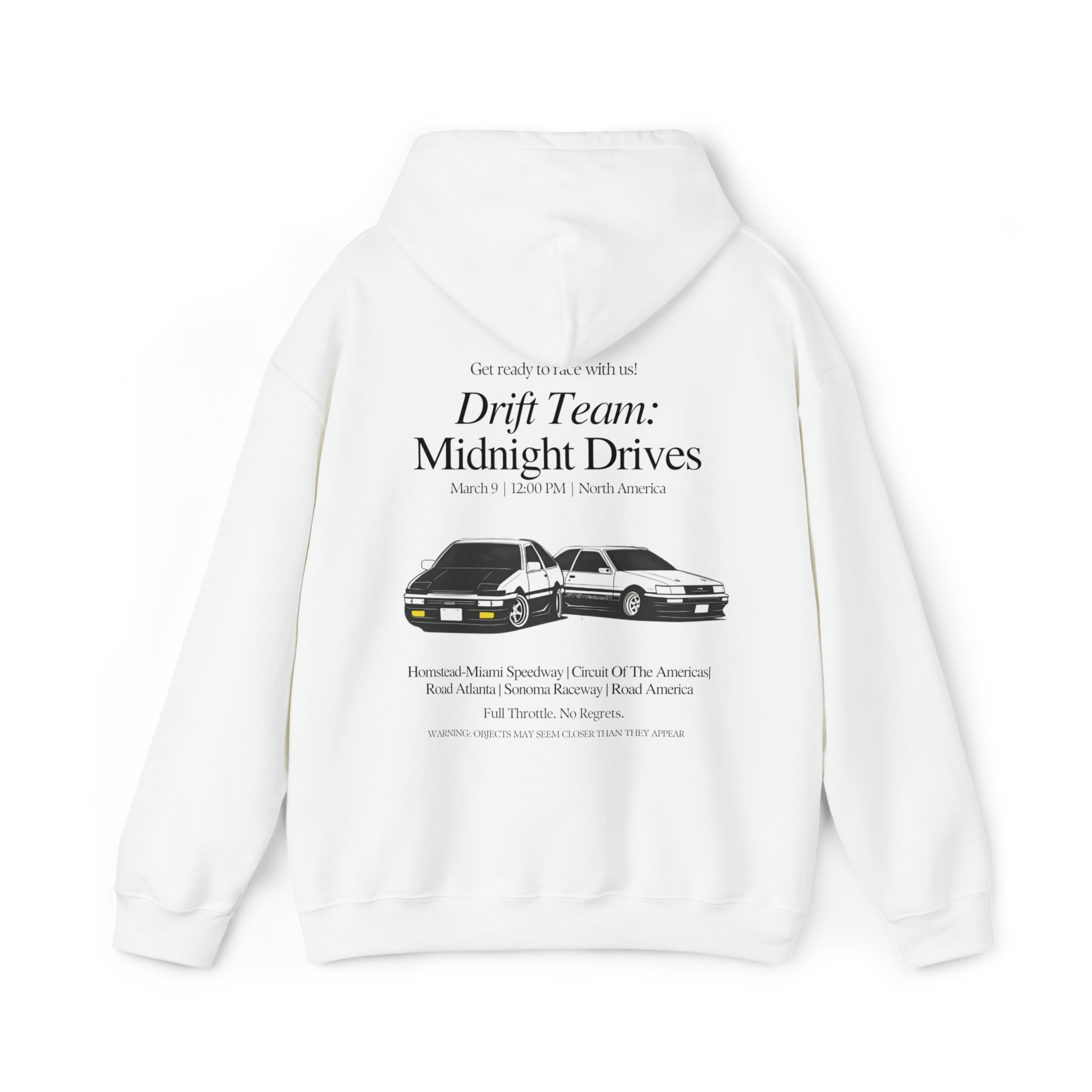 DRIFT TEAM: MIDNIGHT DRIVE HOODIE