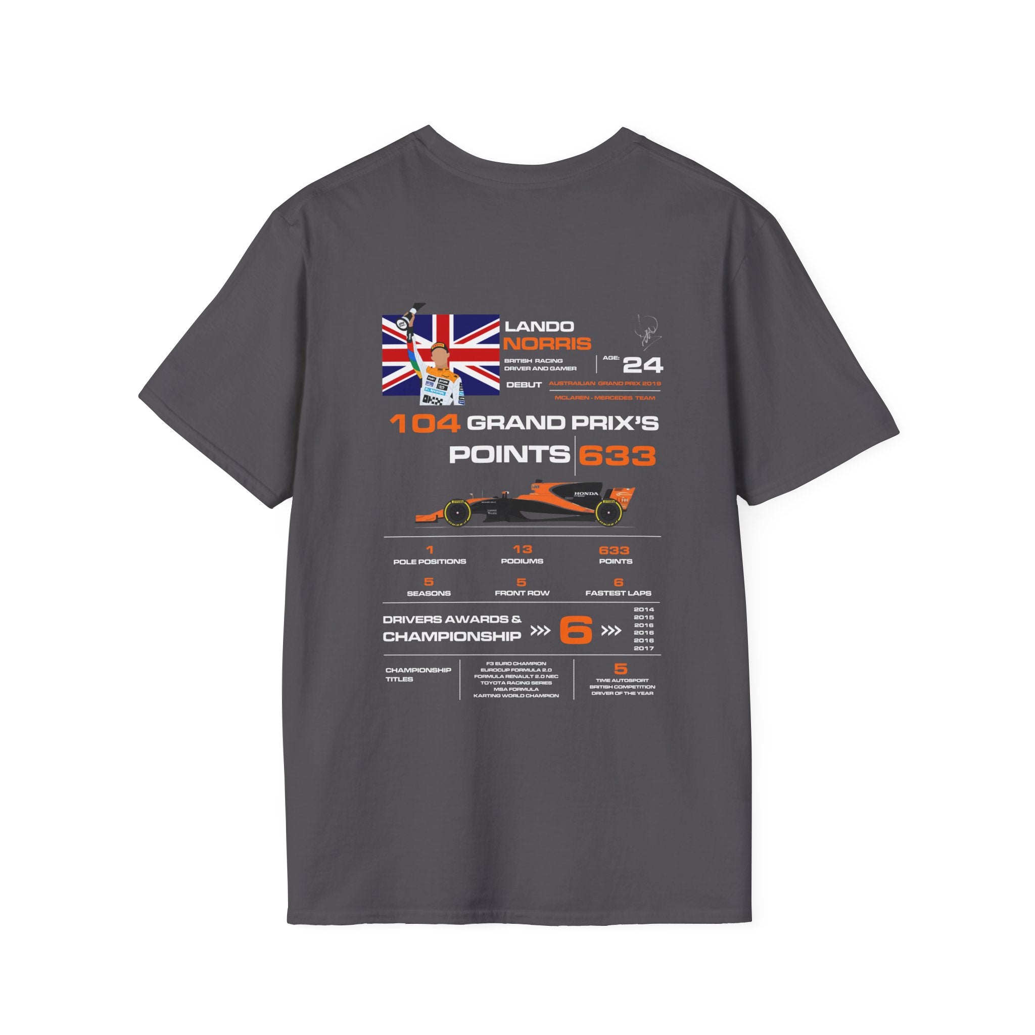 LANDO NORRIS FORMULA ONE TEE